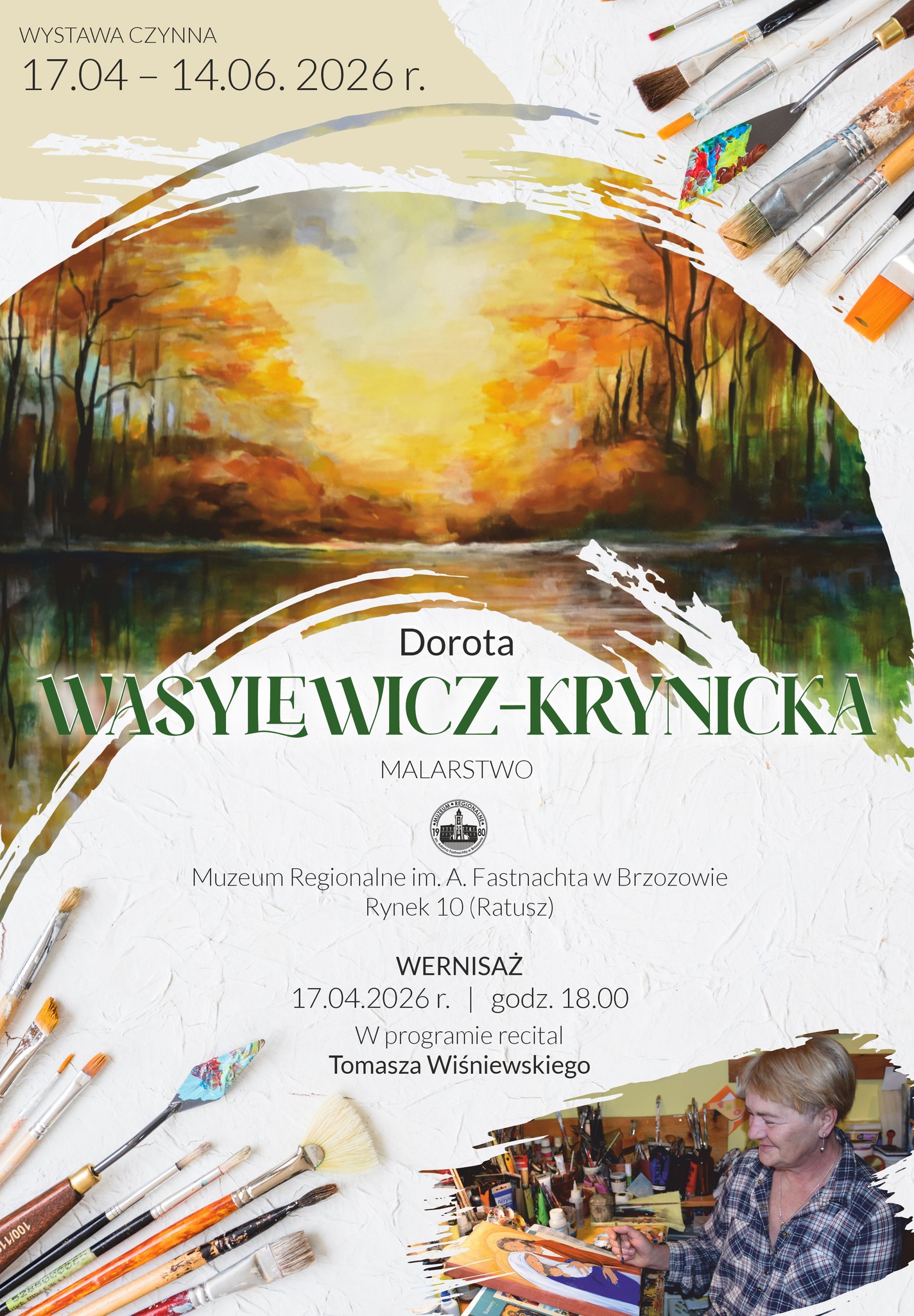 Wernisaż malarstwa Doroty Wasylewicz-Krynickiej