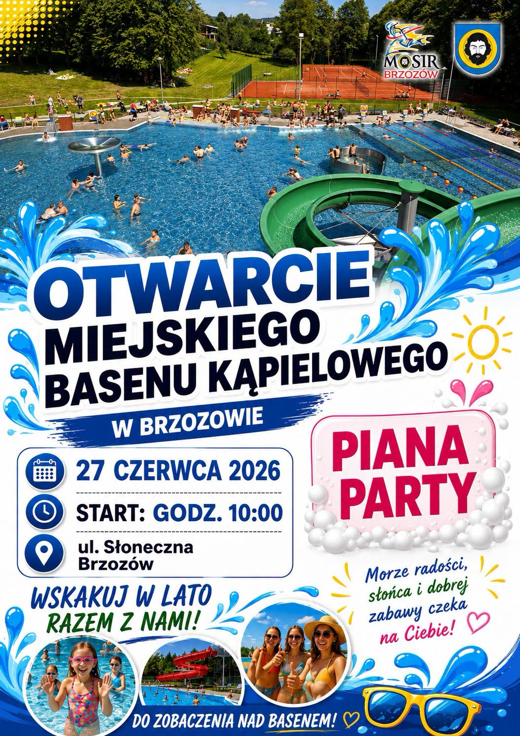 Otwarcie Miejskiego Basenu Kąpielowego 