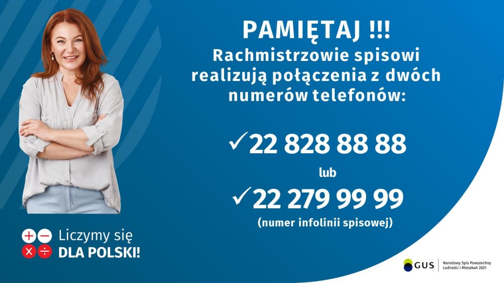 Rachmistrzowi spisowi realizują połączenia z dwóch numerów! Ważne!