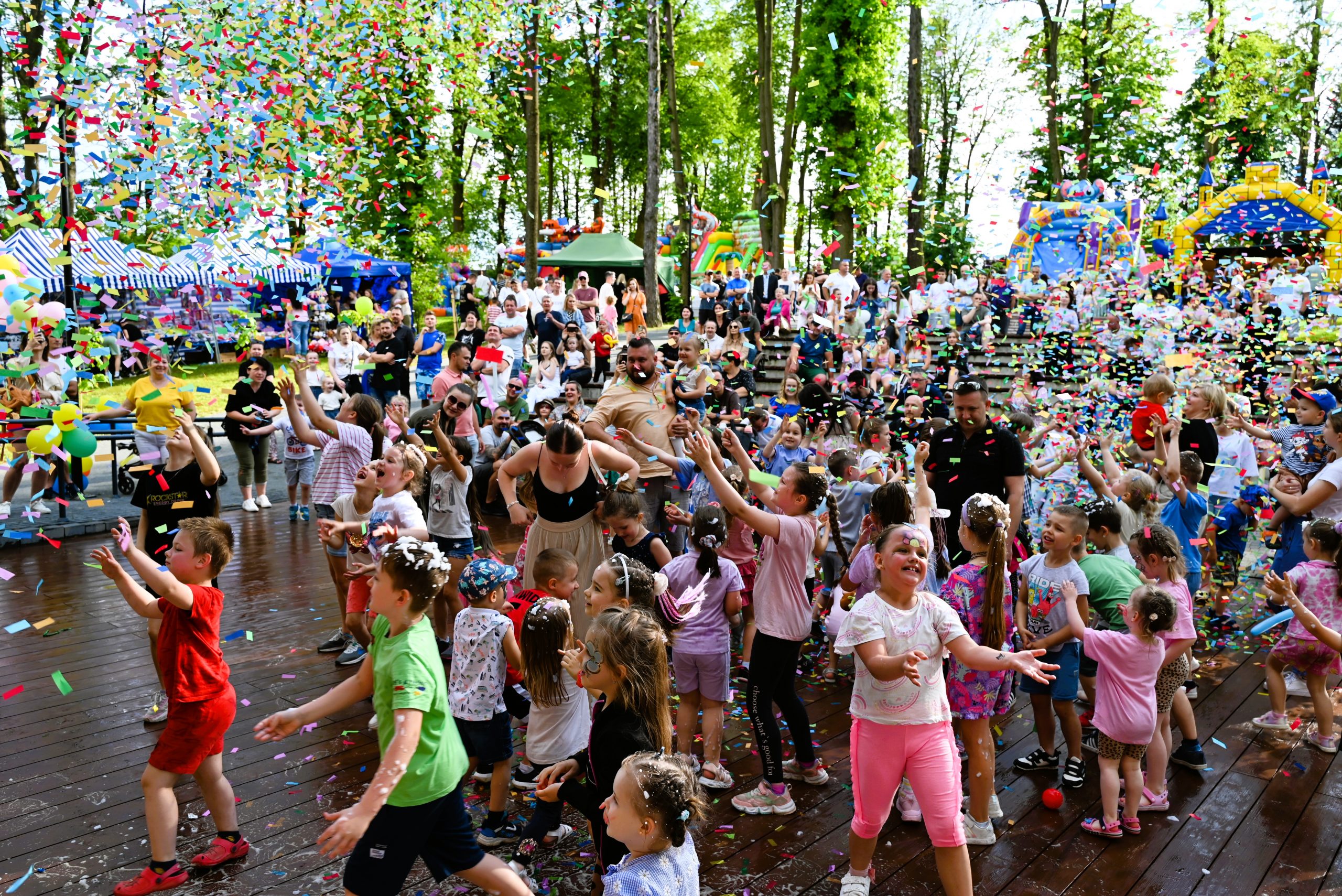 Park Jordanowski w Brzozowie zamienił się w krainę zabawy