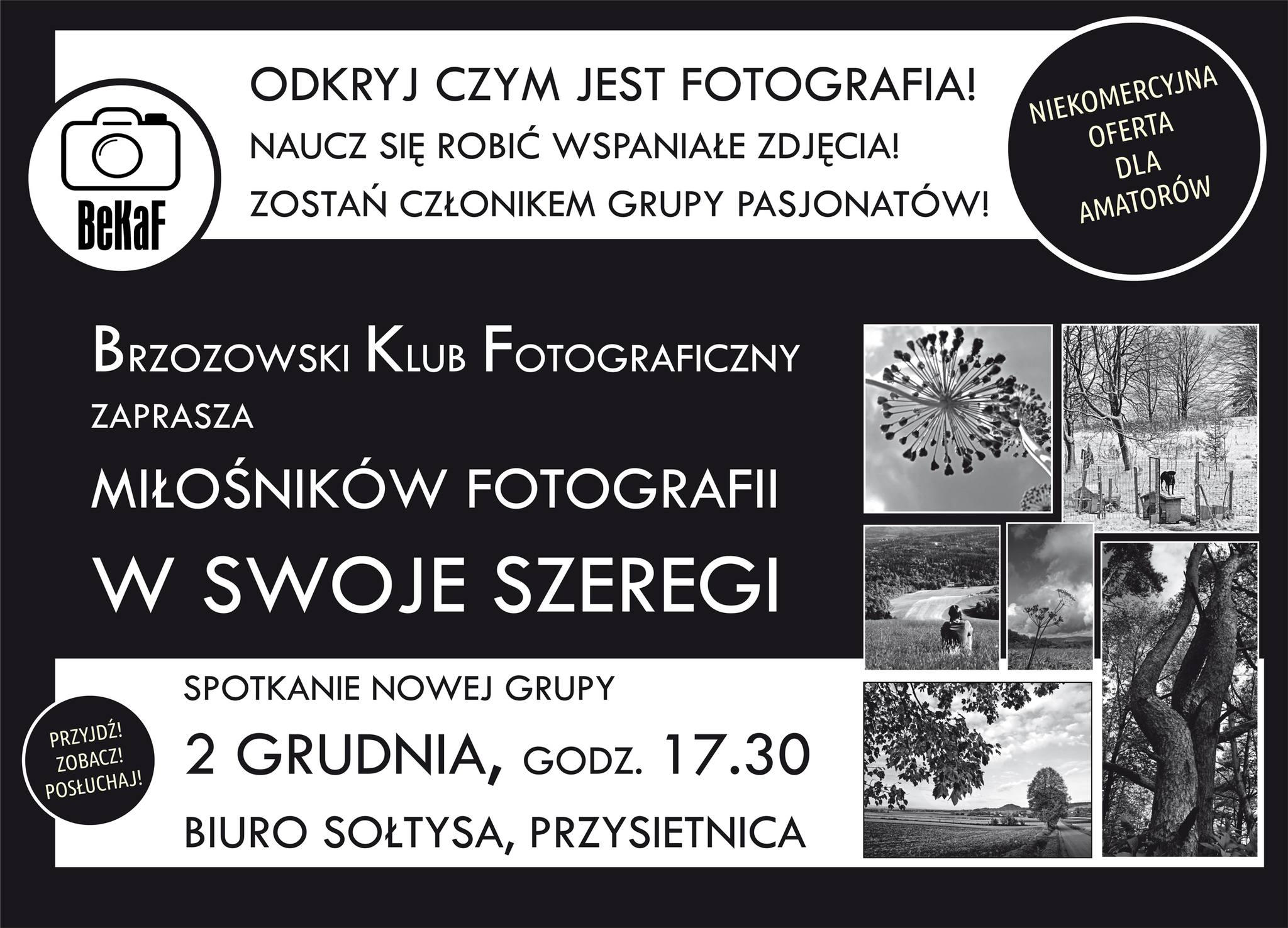 Brzozowski Klub Fotograficzny zaprasza w swoje szeregi
