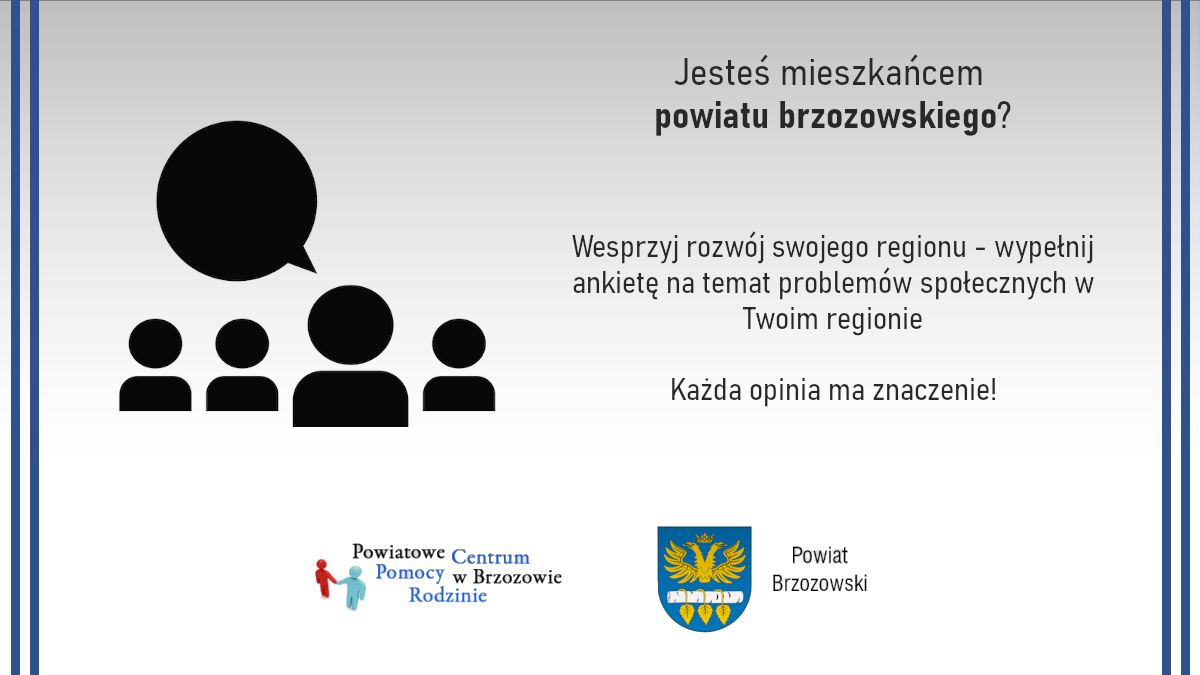 Badanie mieszkańców na rzecz opracowania Strategii Rozwiązywania Problemów Społecznych Powiatu Brzozowskiego