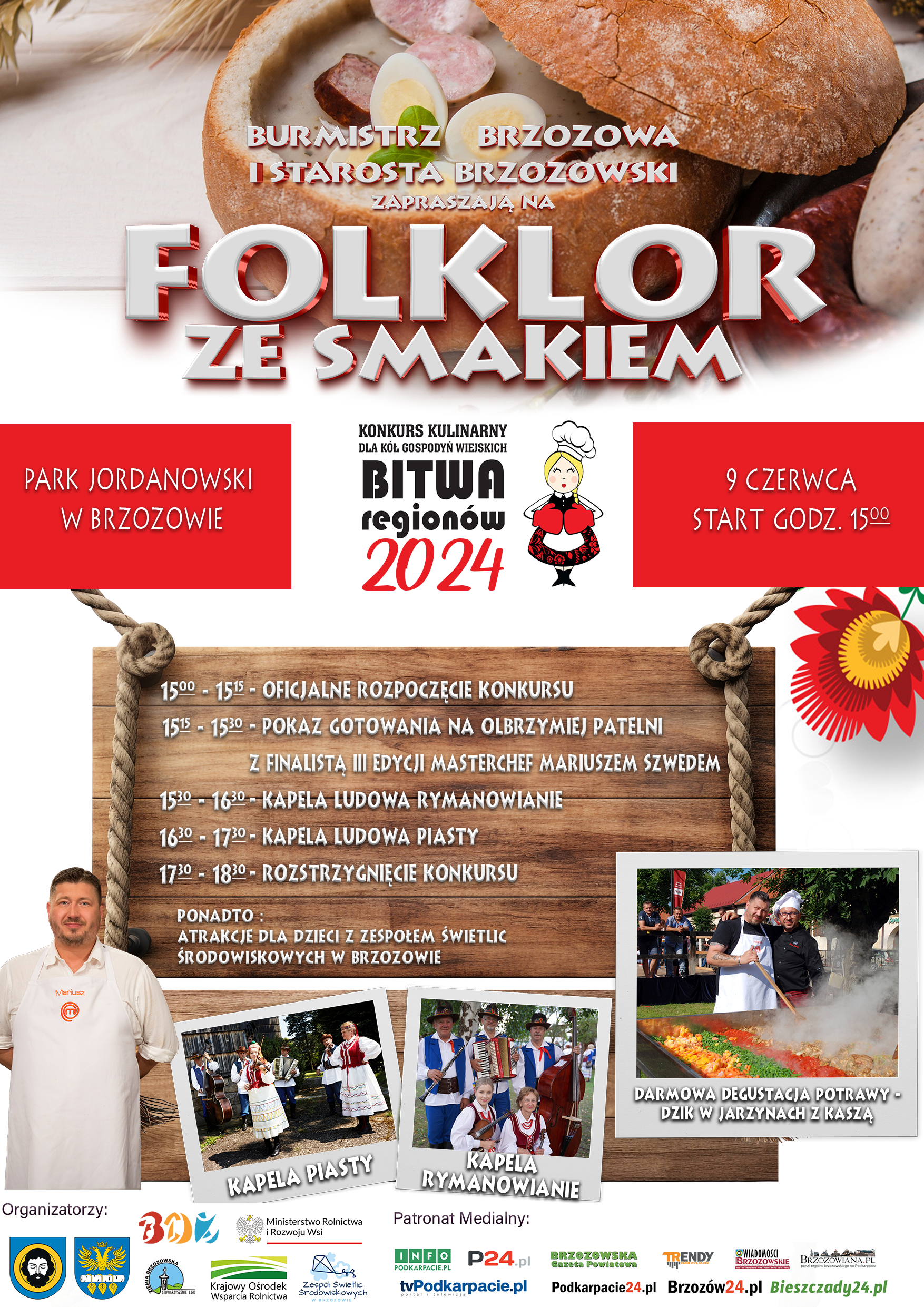 Folklor ze smakiem i Bitwa Regionów w Brzozowie