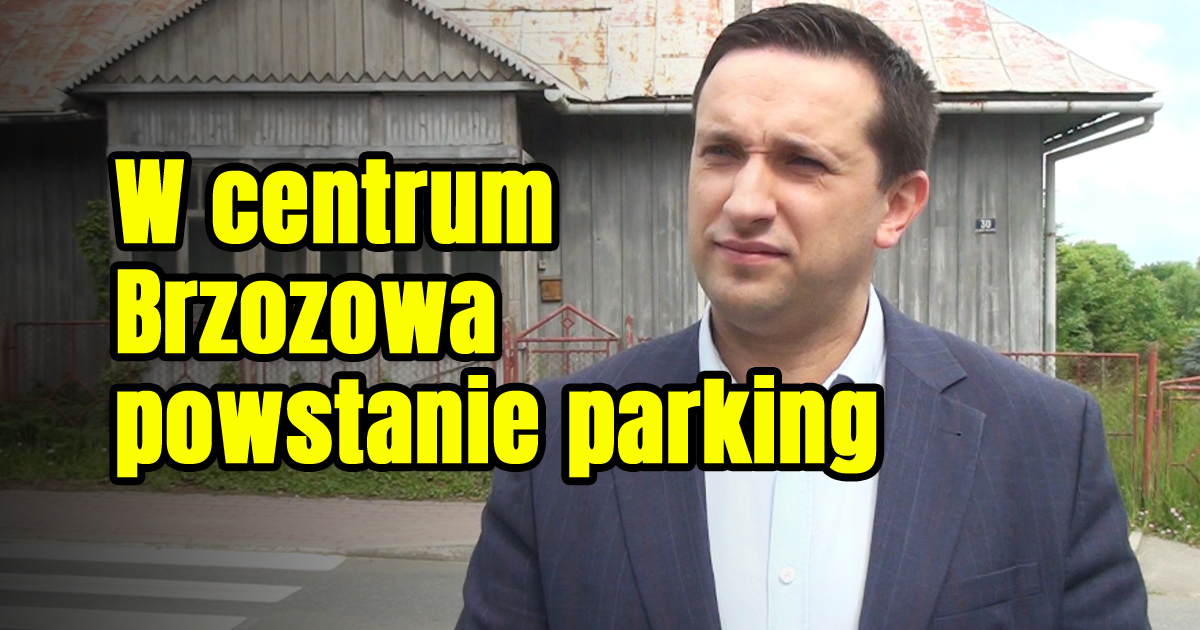 Plan budowy parkingu na ul. Armii Krajowej