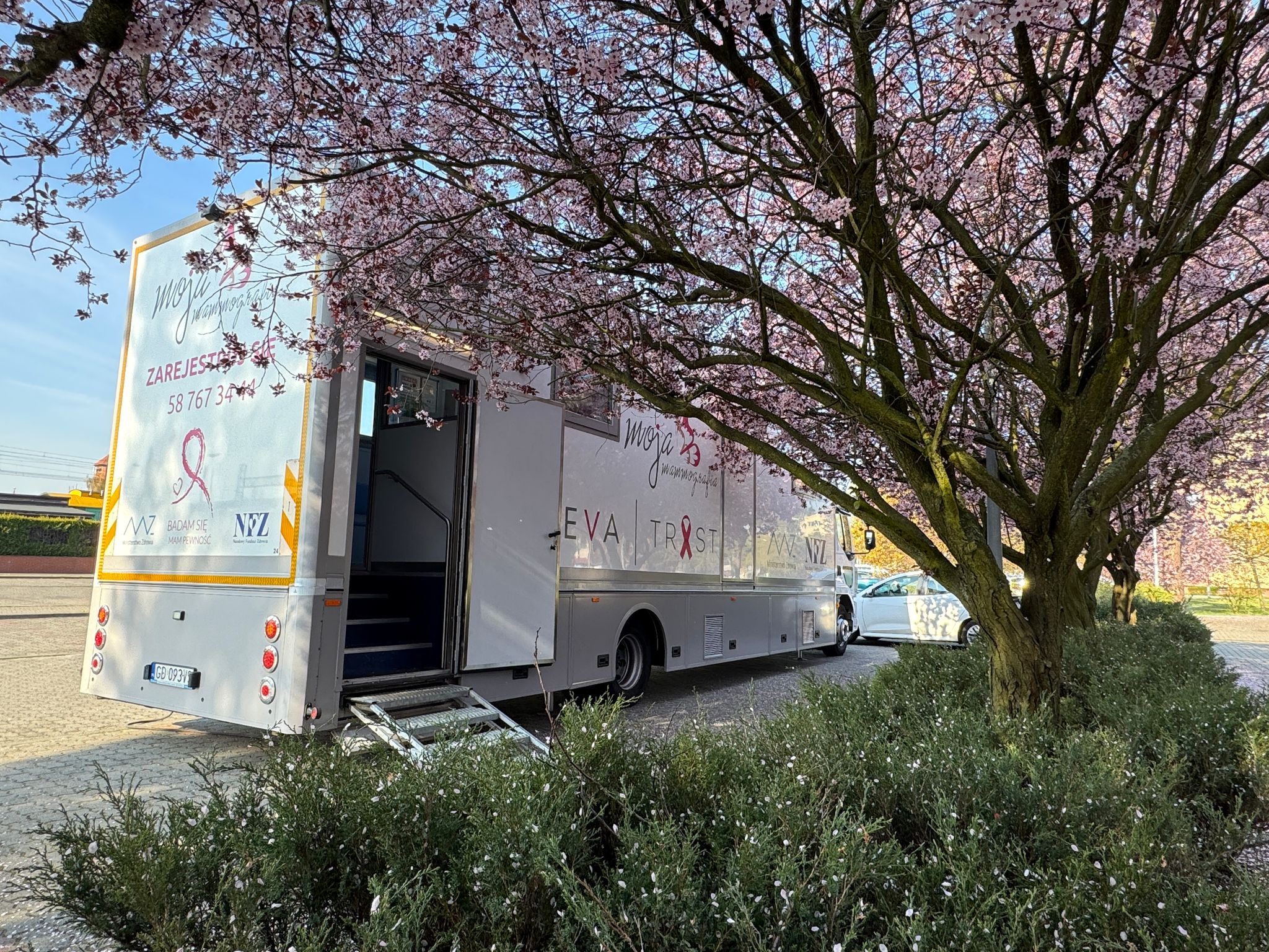 Nadjeżdża okazja, by bezpłatnie zbadać piersi! Odwiedź mammobus