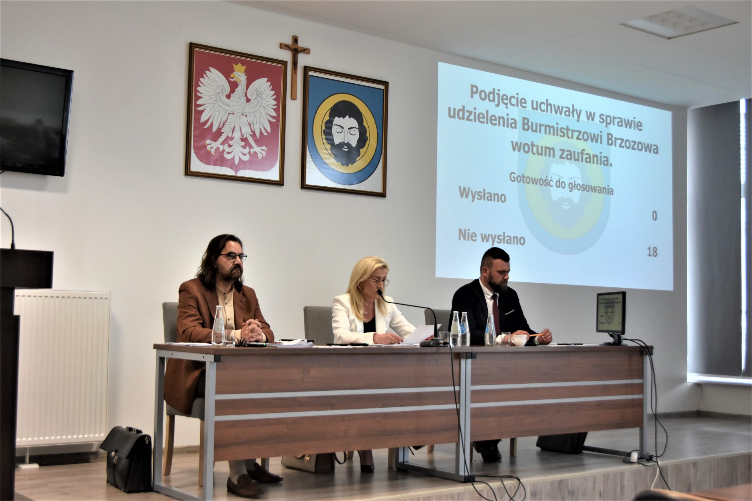 Burmistrz Brzozowa z absolutorium i wotum zaufania