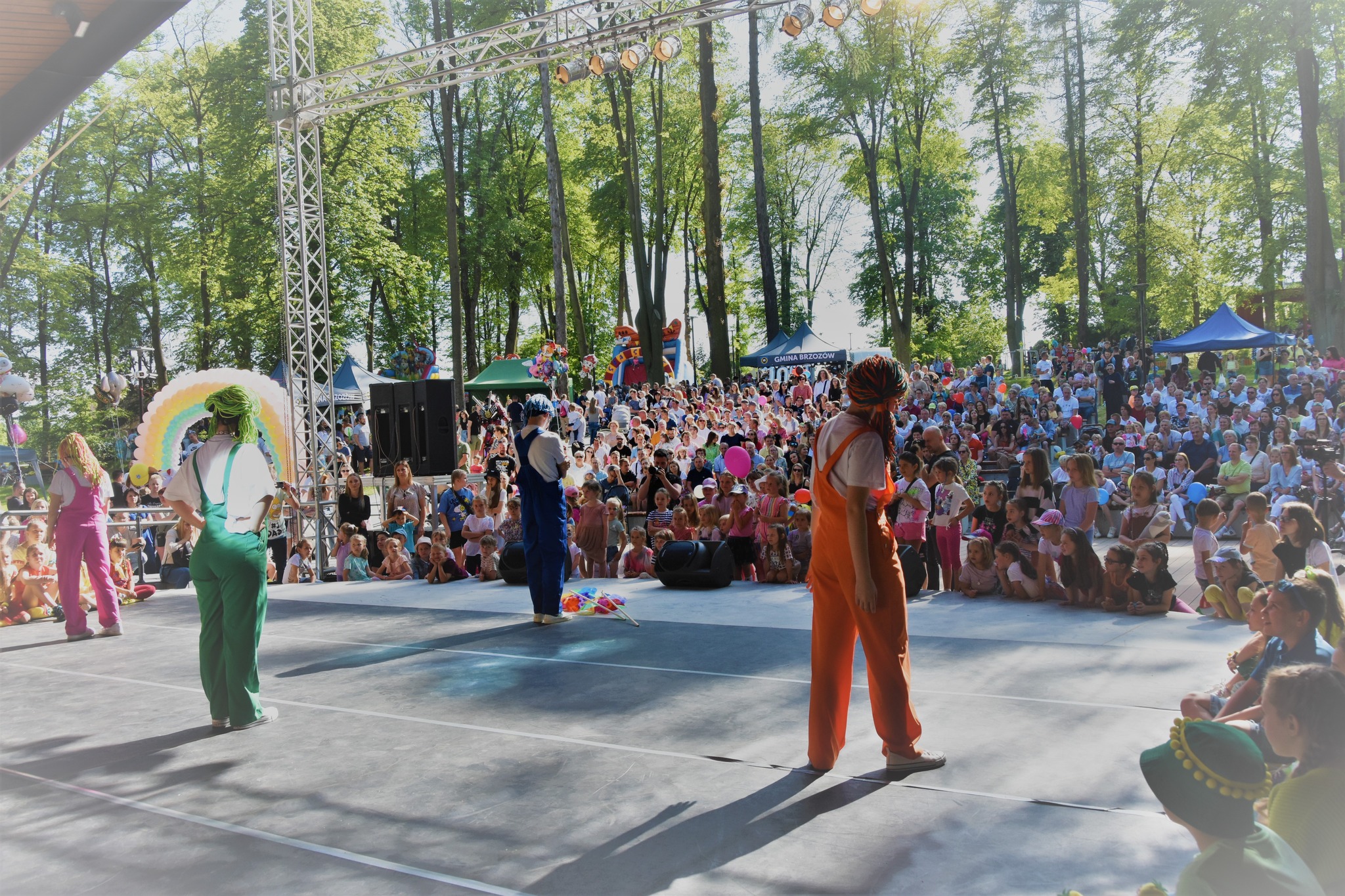 Gminny Dzień Dziecka w Parku Jordanowskim