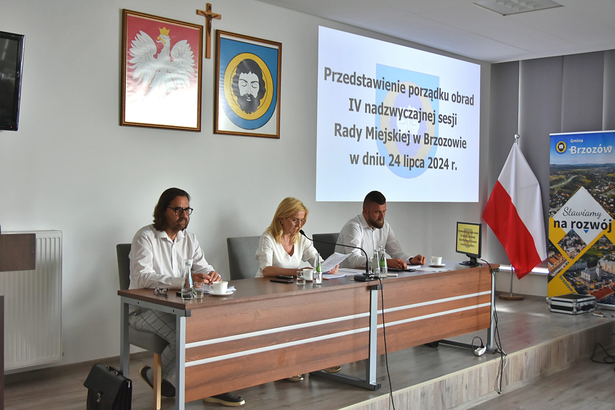 Nadzwyczajna Sesja Rady Miejskiej w Brzozowie