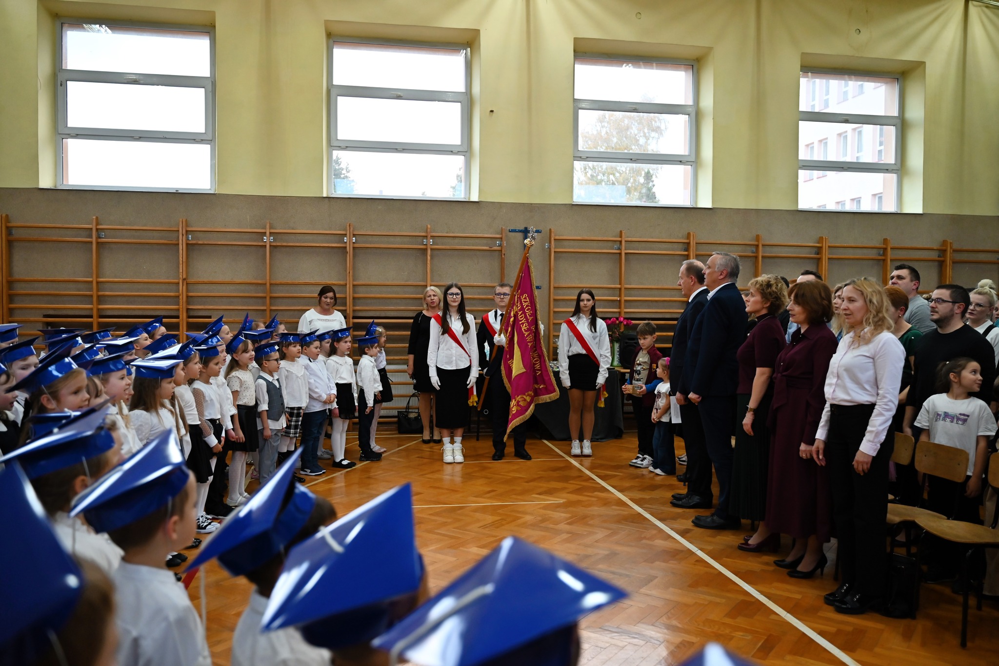 Ślubowanie pierwszoklasistów w Brzozowie – wyjątkowy dzień pełen emocji