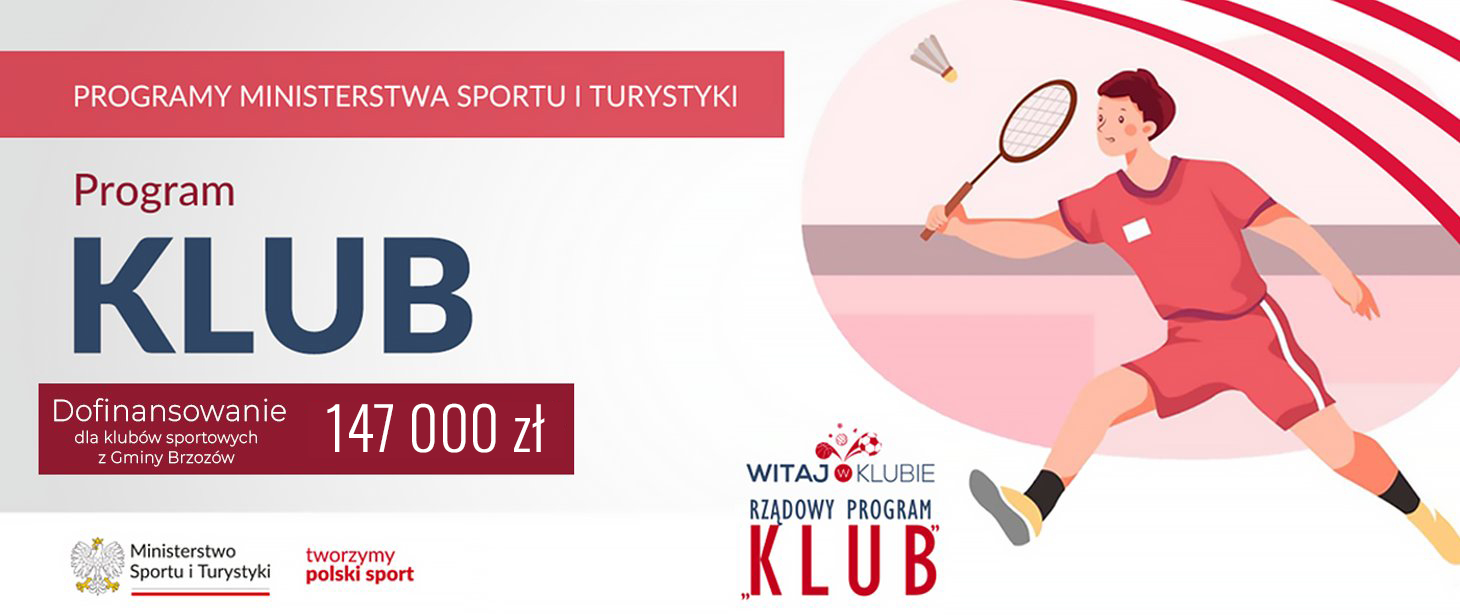 147 tyś. zł dla klubów sportowych z terenu Gminy Brzozów