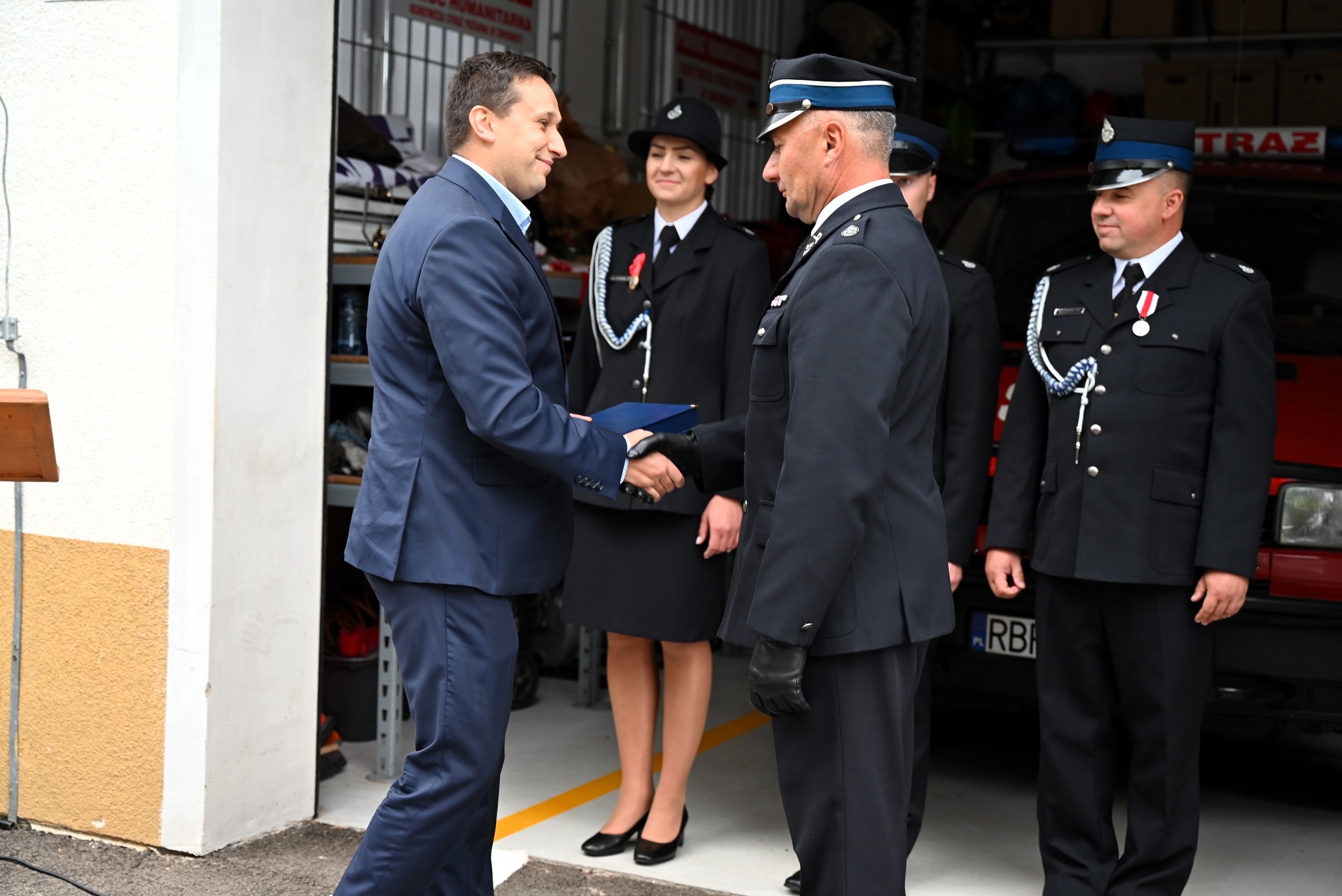 Piękna uroczystość 100 lat OSP Zmiennica (film)