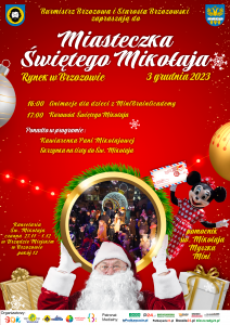 Miasteczko Świętego Mikołaja na Rynku w Brzozowie