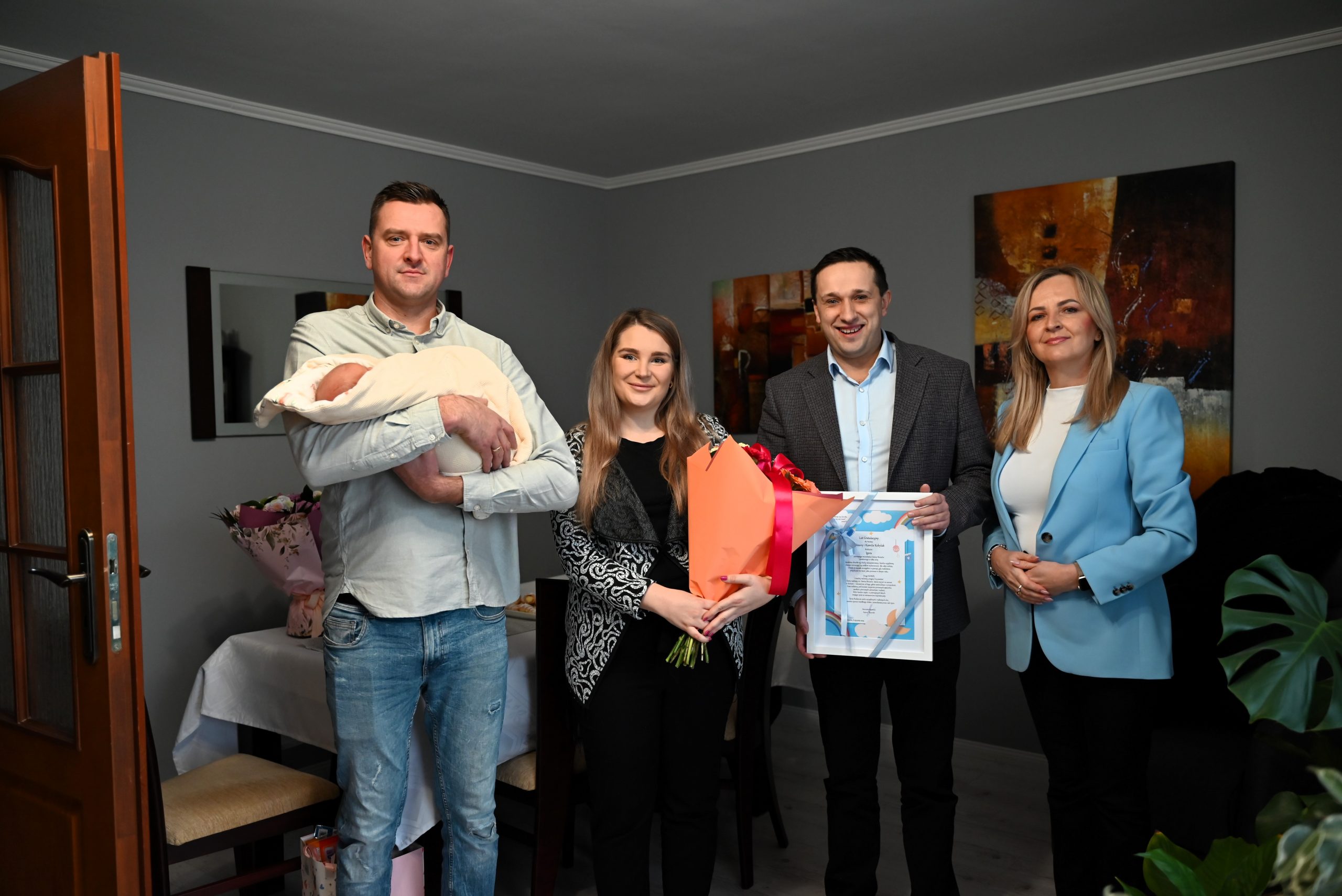 Igor pierwszym mieszkańcem Gminy Brzozów w 2025 roku