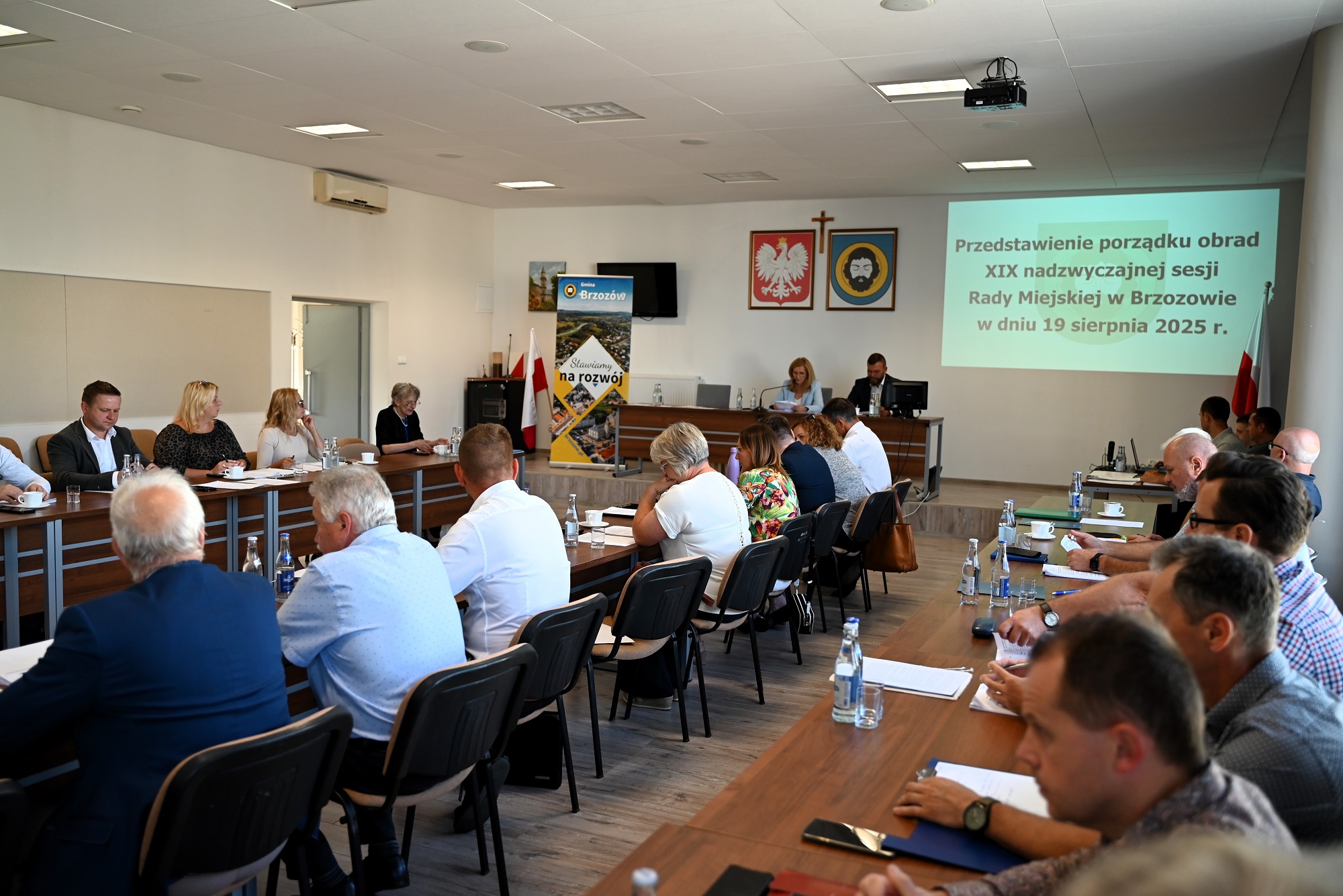 XIX nadzwyczajna sesja Rady Miejskiej w Brzozowie