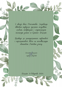 Życzenia Burmistrza Brzozowa z okazji Dnia Pracownika Socjalnego