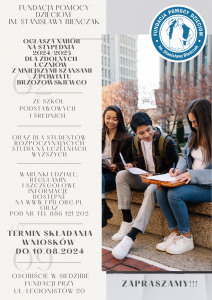 Nabór na stypendia 2024/2025