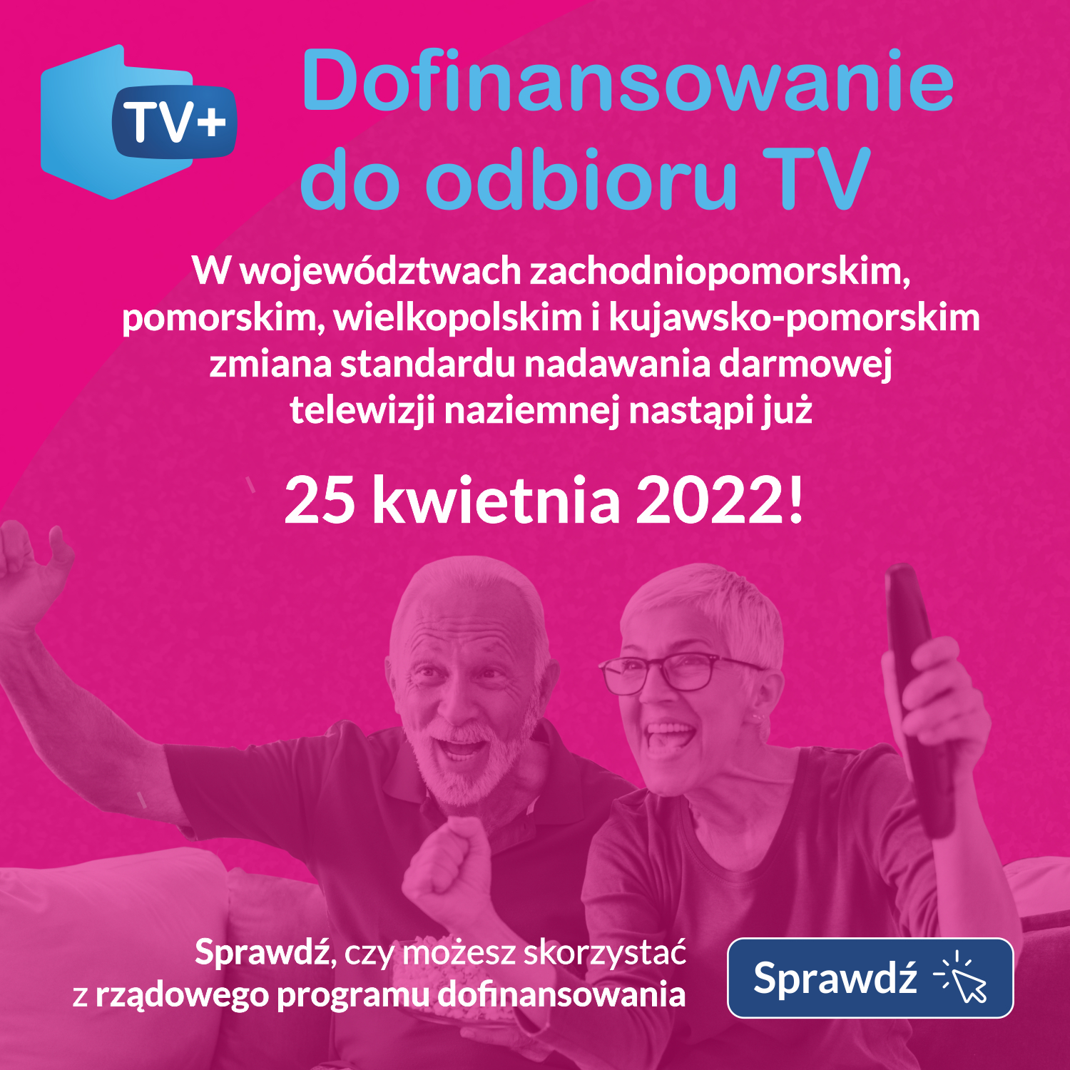Dofinansowanie do zakupu dekoderów i telewizorów z nowym standardem