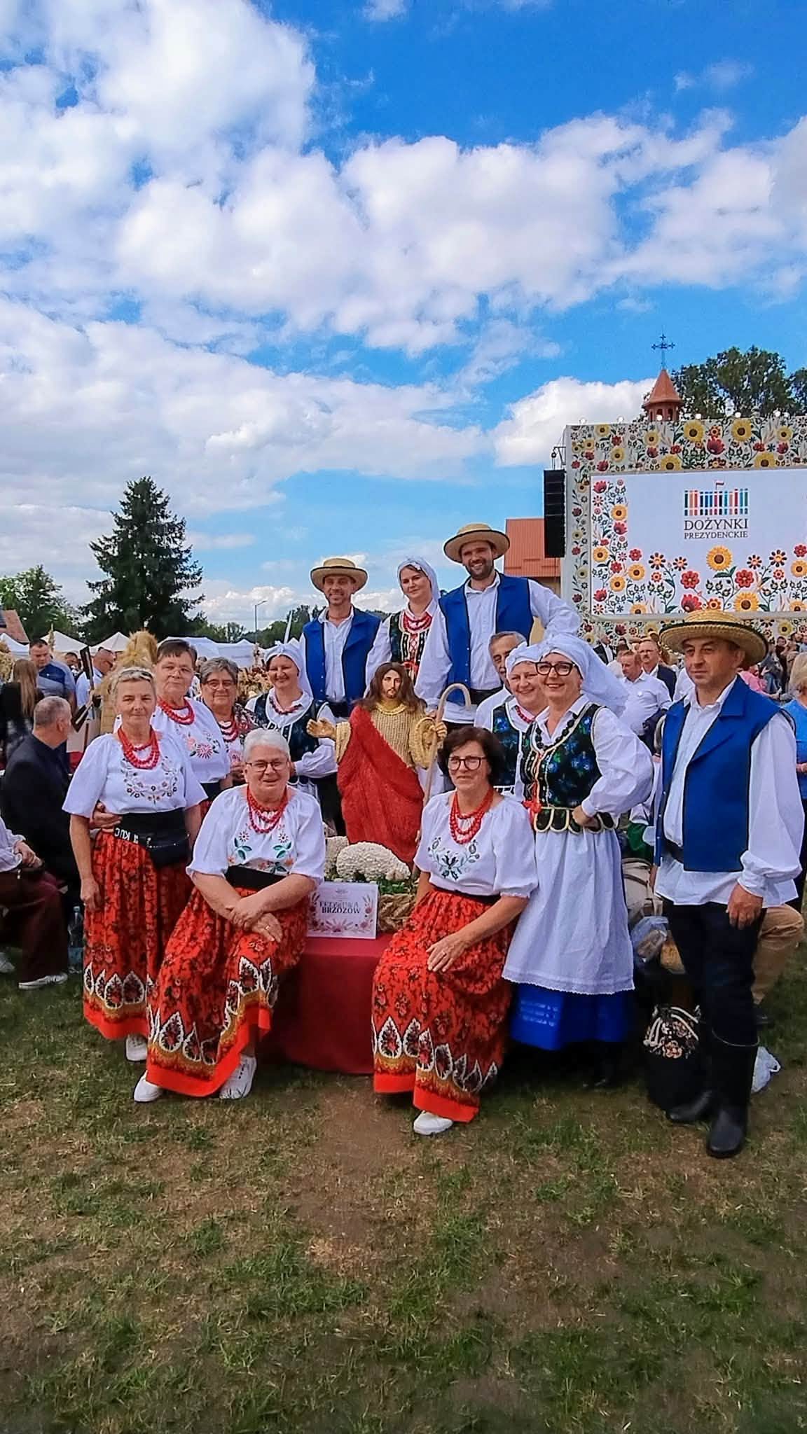 Gmina Brzozów podczas wyjątkowego święta planów w Tryńczy 