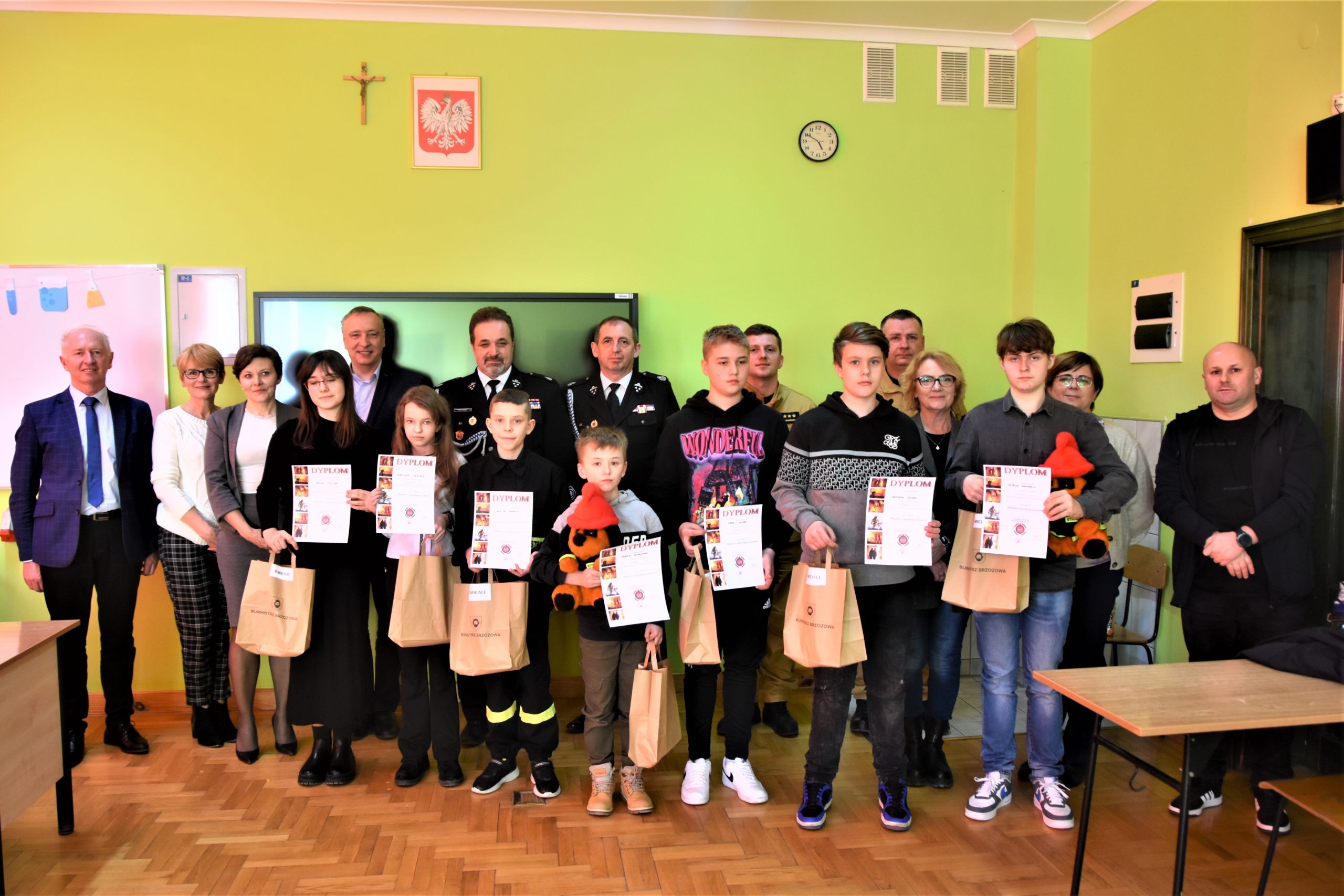 Gminny Turniej Wiedzy Pożarniczej – Brzozów 23.02.2023