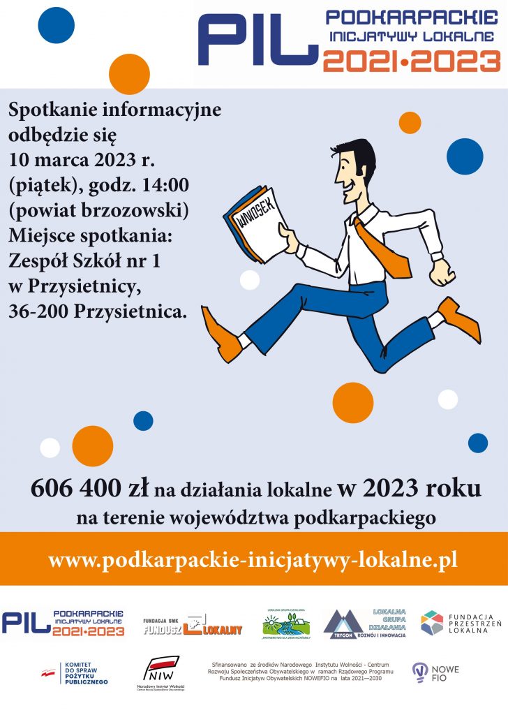 Spotkanie Informacyjne – Podkarpackie Inicjatywy Lokalne 2021-2023