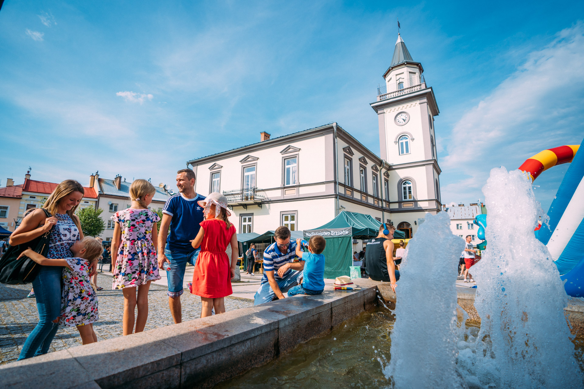 O historii na brzozowskim rynku