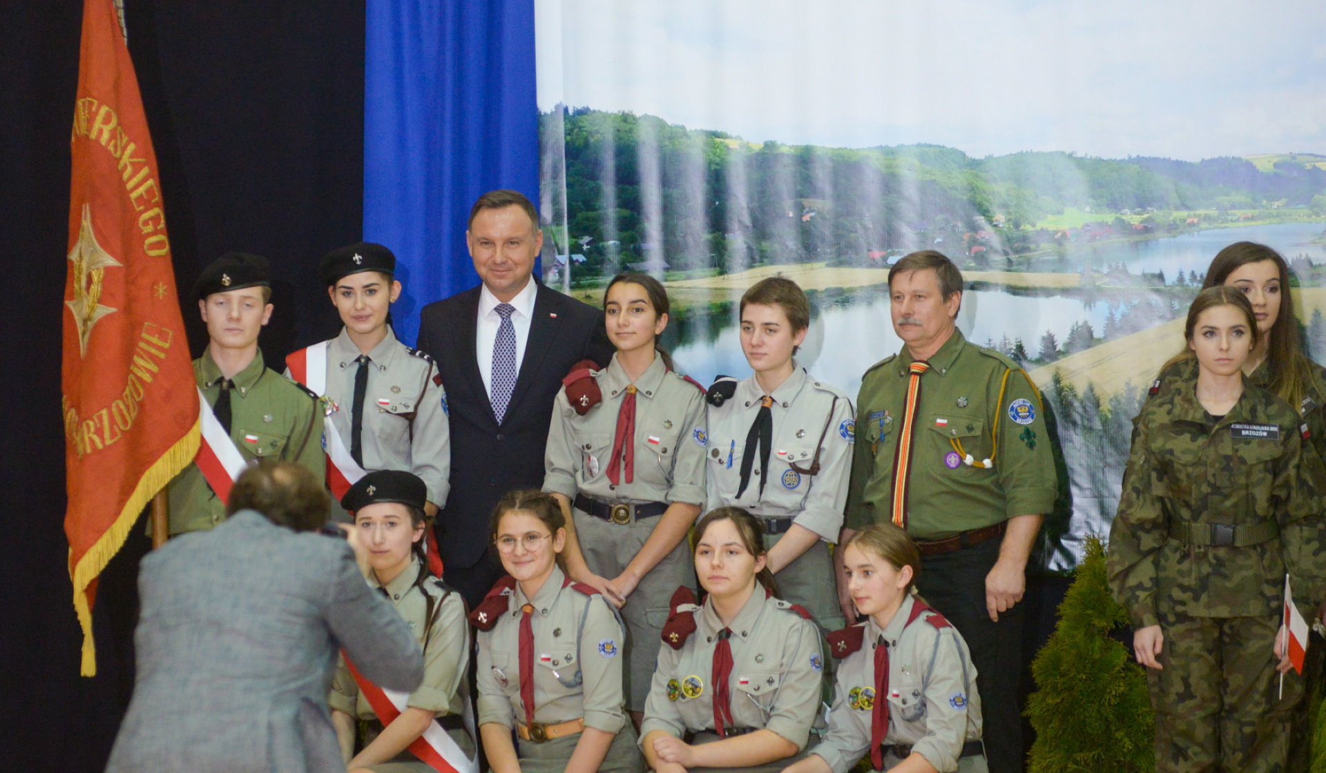 Prezydent wśród Brzozowian