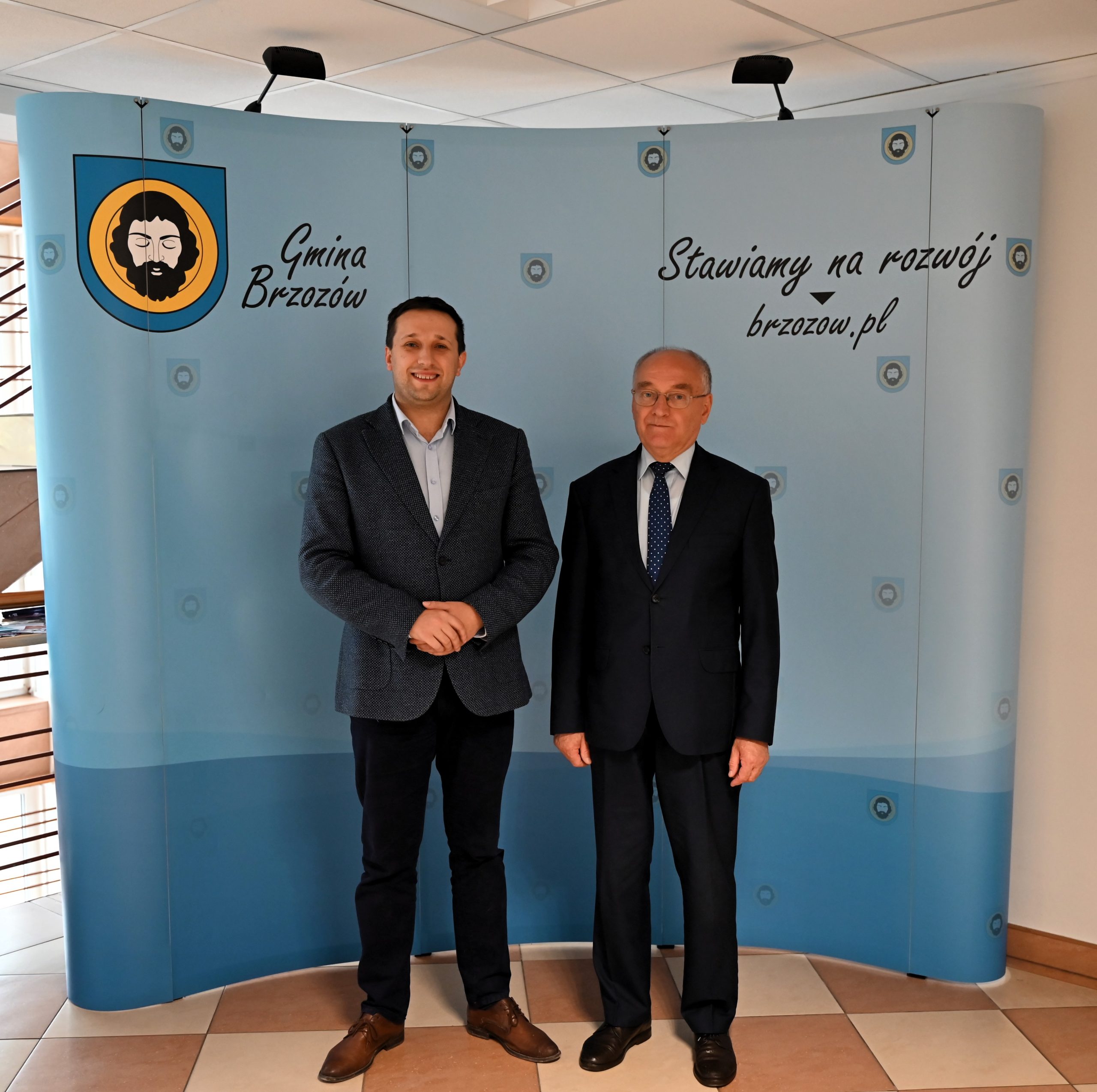 O współpracy przy realizacji inwestycji w gminie Brzozów