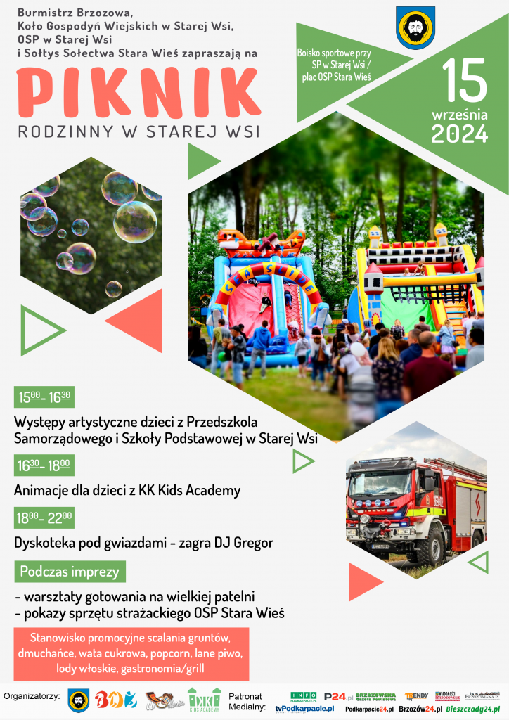 Zapraszamy na Piknik Rodzinny w Starej Wsi