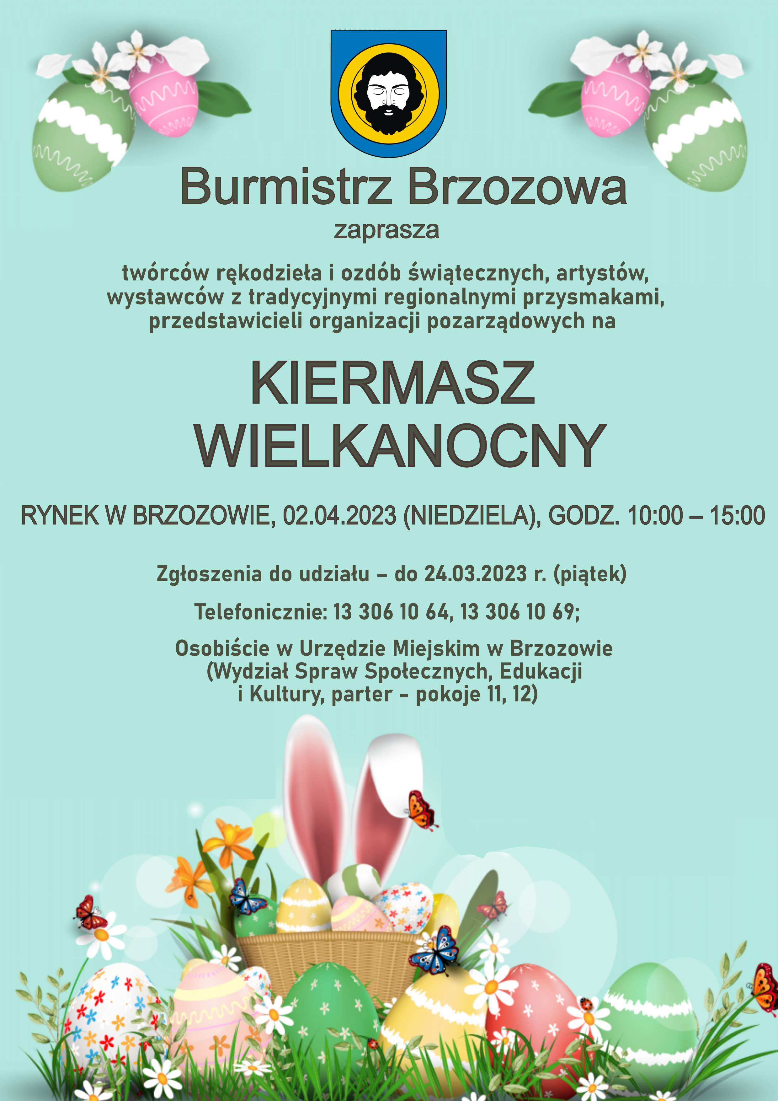 Zaproszenie na Kiermasz Wielkanocny dla wystawców