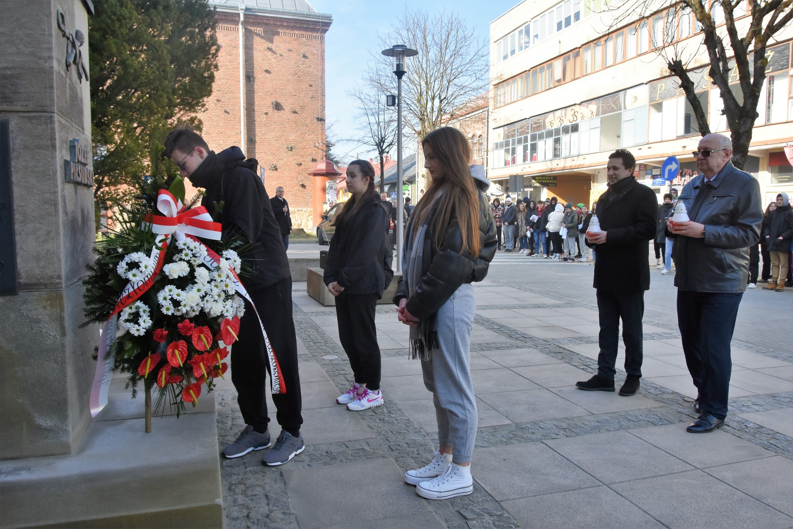 Młodzież powiatu brzozowskiego pobiegła Tropem Wilczym