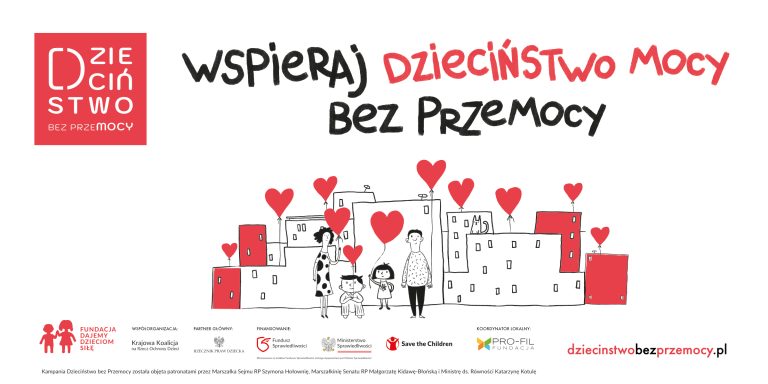 Urząd Miejski w Brzozowie wspiera kampanię DZIECIŃSTWO BEZ PRZEMOCY!