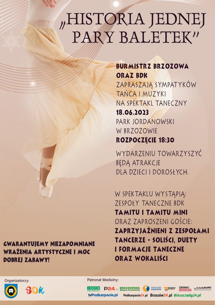 Spektakl muzyczny „Historia Jednej Pary Baletek”