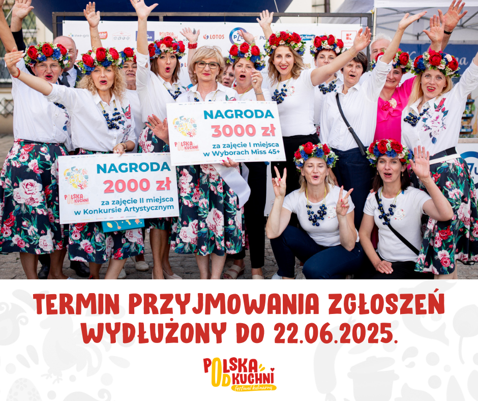 Festiwal „Polska od Kuchni” – trwają zapisy do konkursów dla Kół Gospodyń Wiejskich