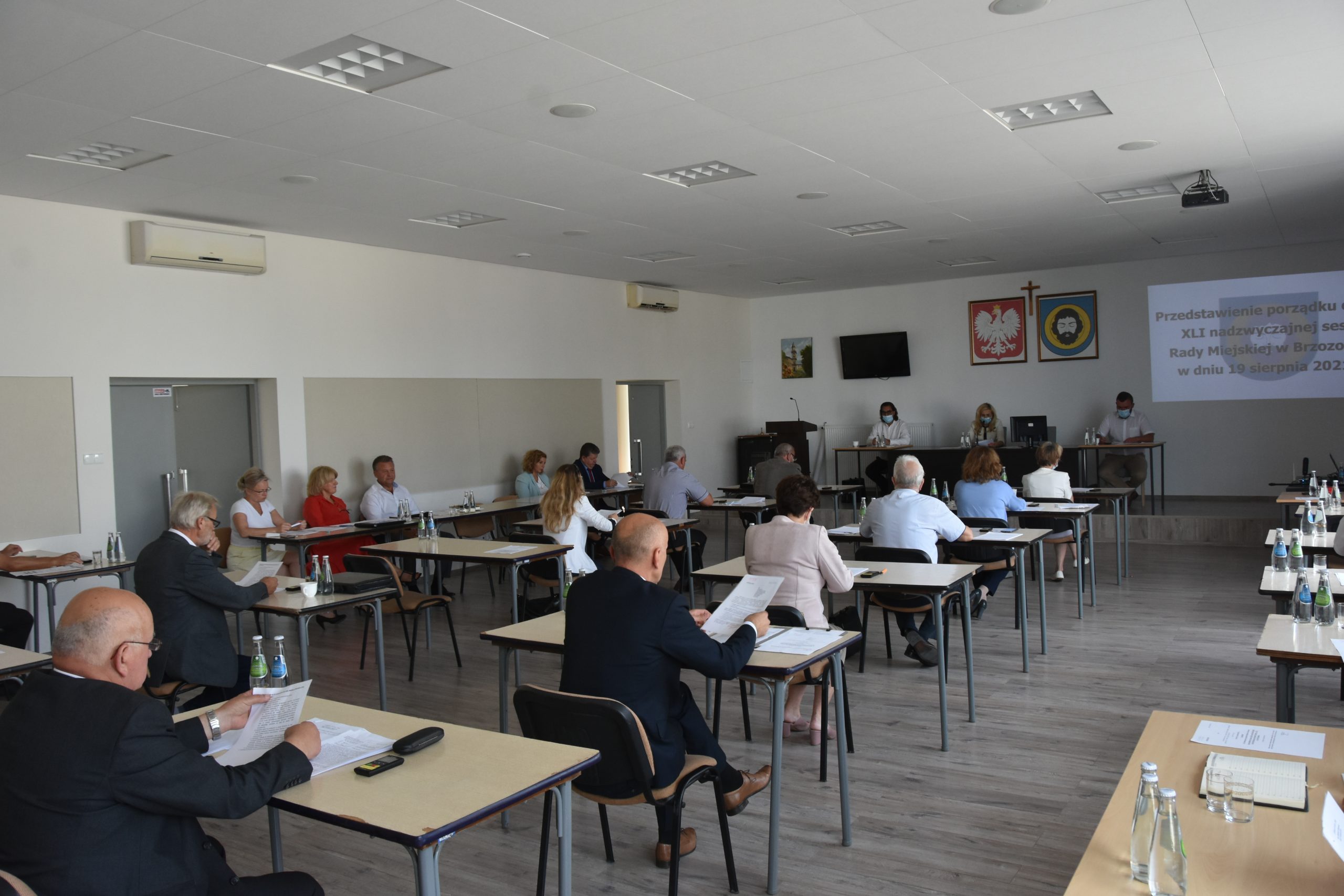 Sesja nadzwyczajna Rady Miejskiej w Brzozowie