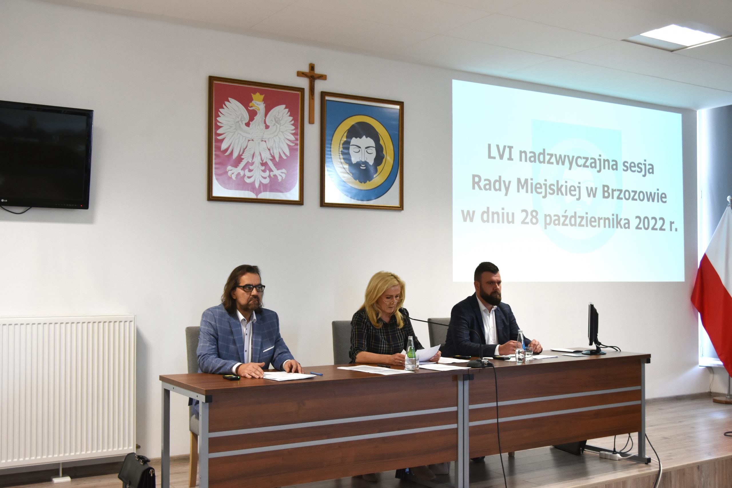 LVI nadzwyczajna sesja Rady Miejskiej w Brzozowie