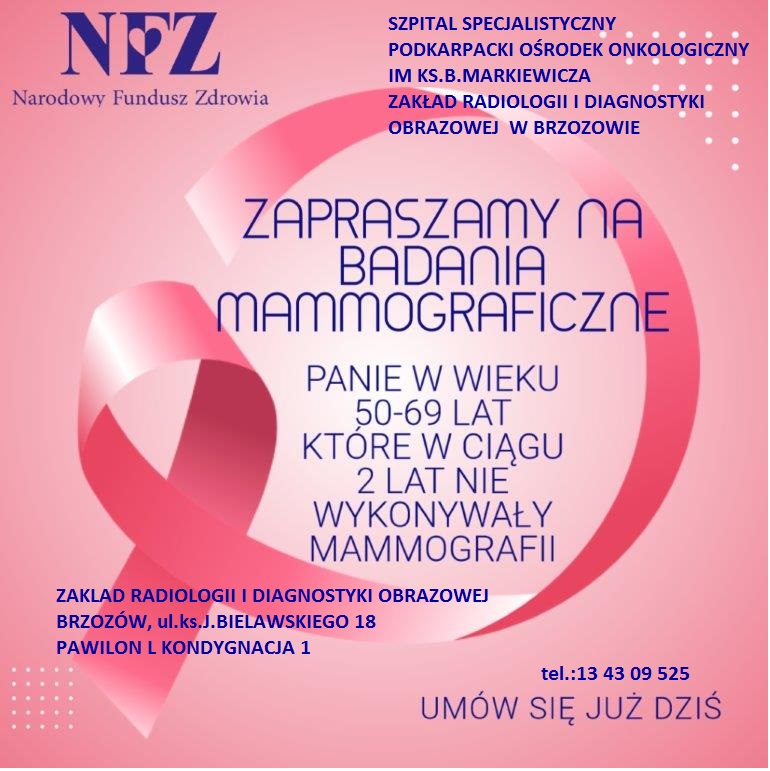 Badania mammograficzne