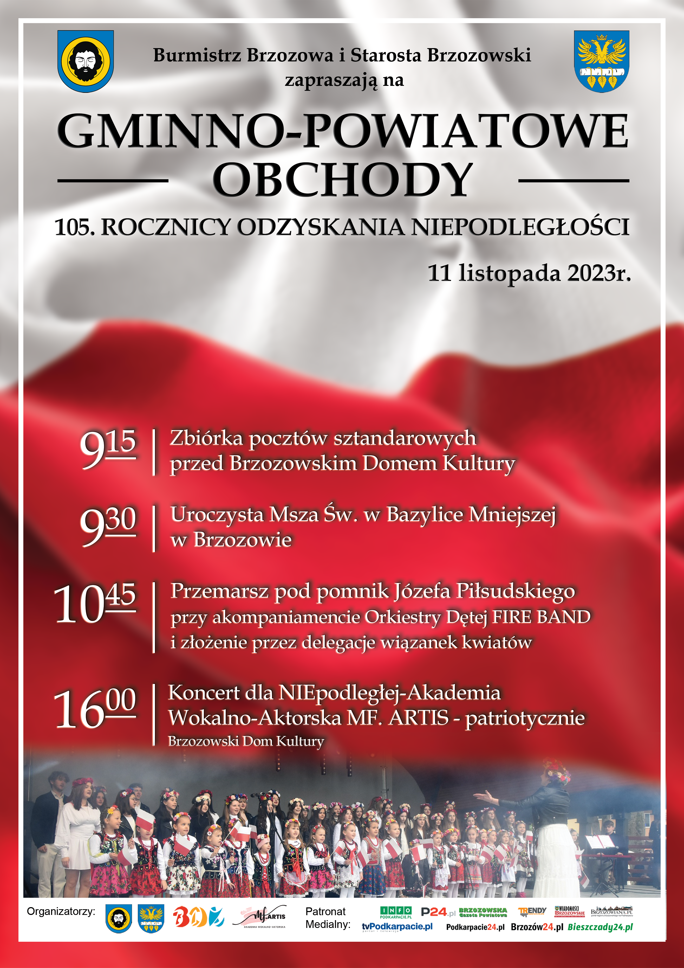 Uczcijmy wspólnie obchody 105. Rocznicy Odzyskania Niepodległości