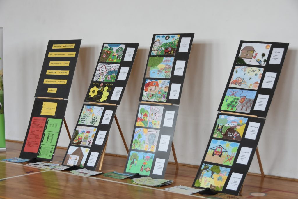 XIII Ogólnopolski Konkurs Plastyczny dla Dzieci KRUS „Bezpiecznie na wsi mamy, niebezpiecznych substancji unikamy”