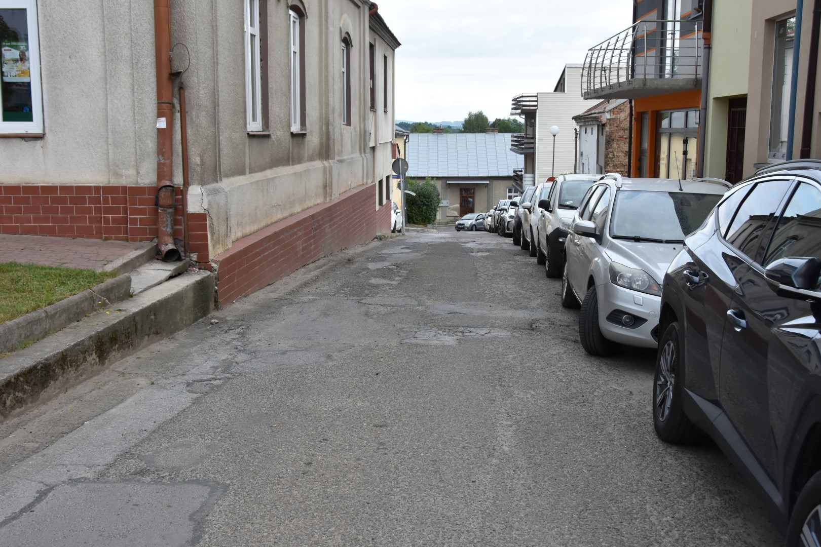 Przebudowa ul. Pocztowej w Brzozowie