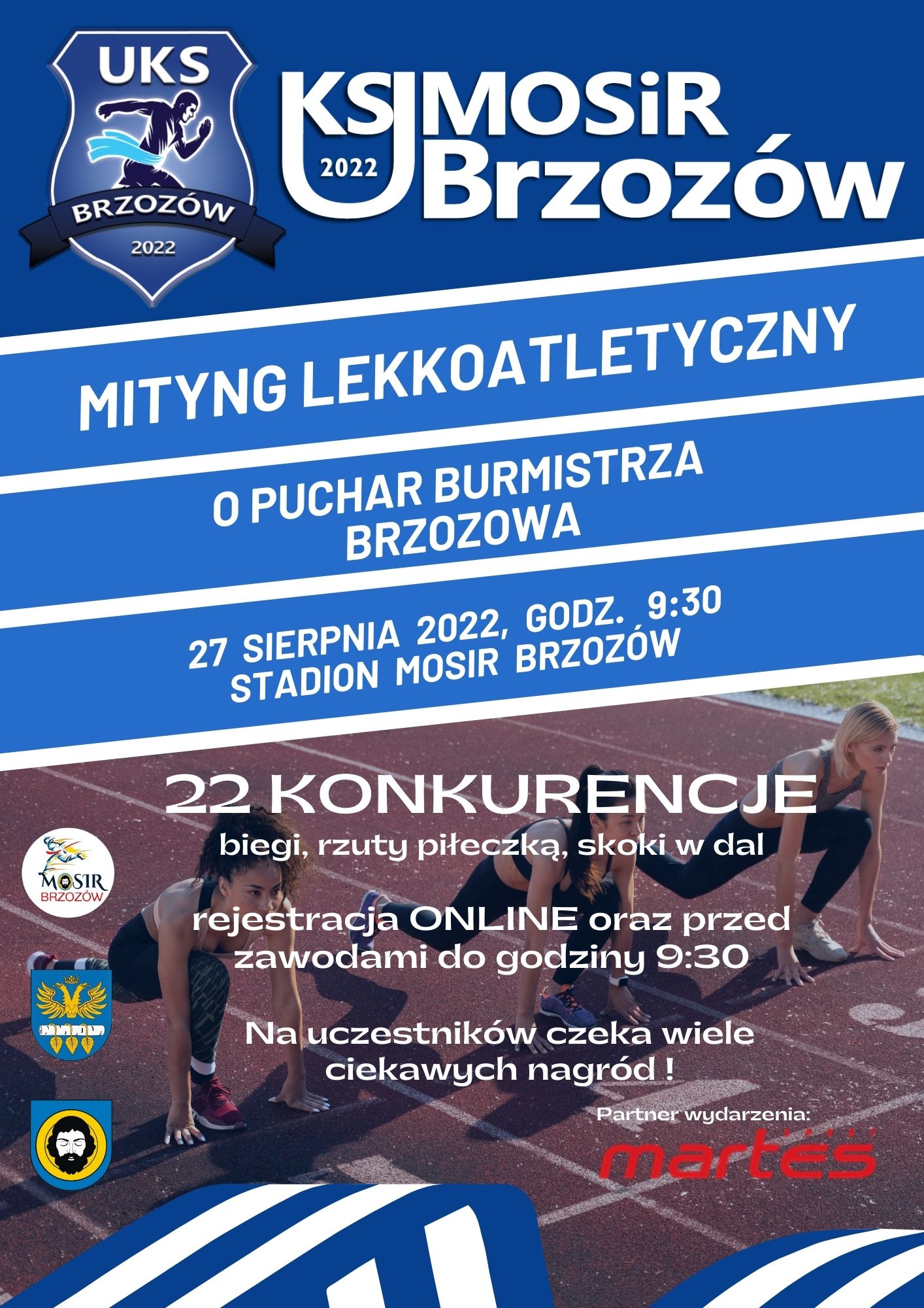 MITYNG LEKKOATLETYCZNY O PUCHAR BURMISTRZA BRZOZOWA