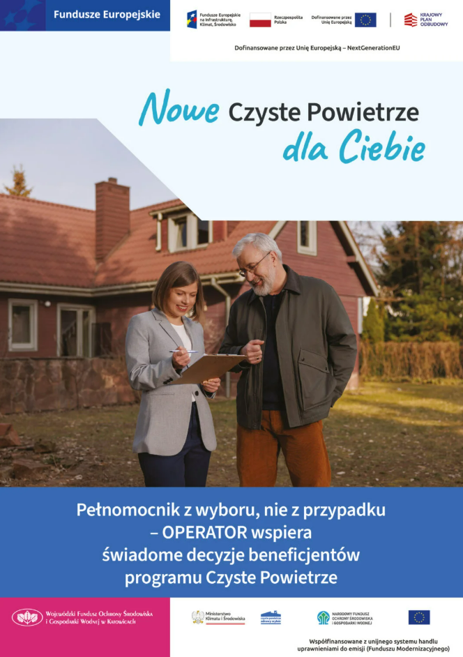 Pełnomocnik z wyboru, nie z przypadku – OPERATOR wspiera świadome decyzje beneficjentów programu Czyste Powietrze