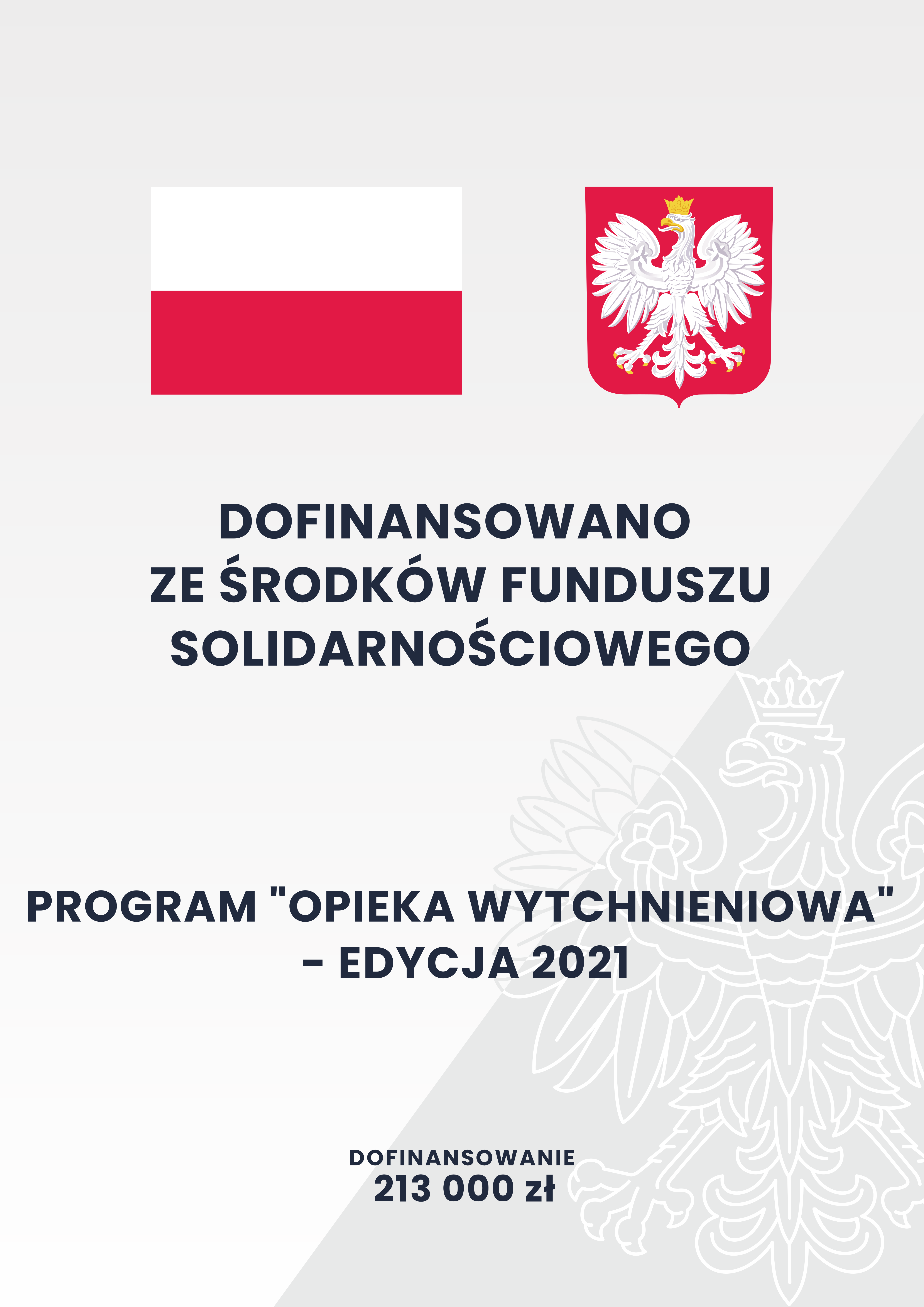 Nabór do Programu „Opieka wytchnieniowa” – edycja 2021