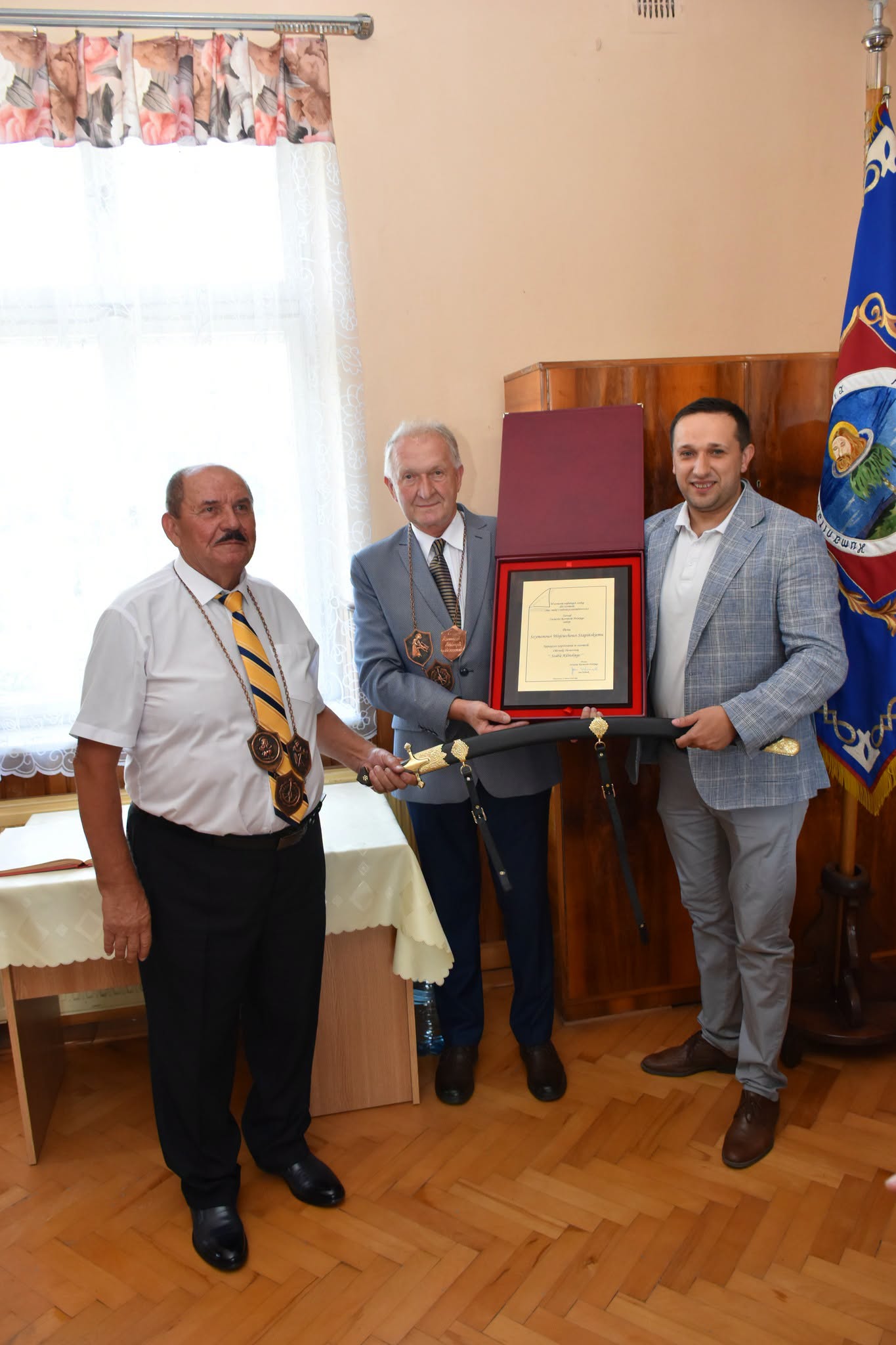 Honorowe wyróżnienie dla Burmistrza Brzozowa