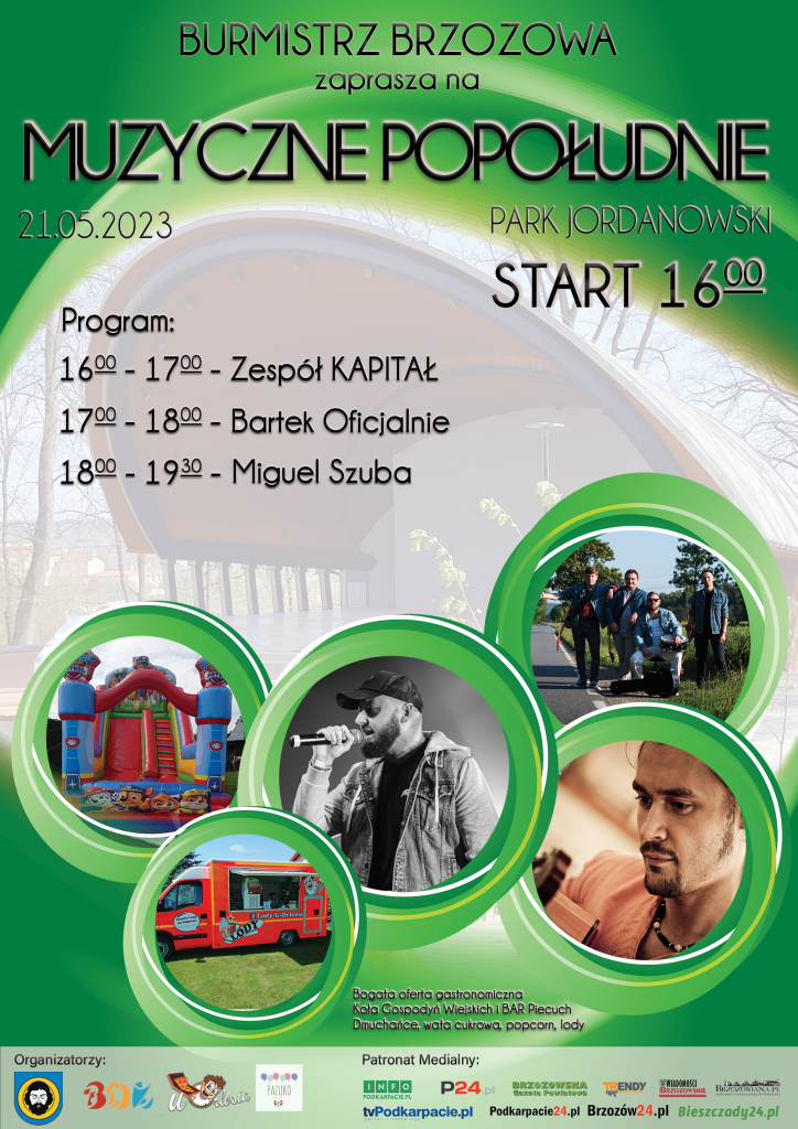 Muzyczne Popołudnie w Parku Jordanowskim