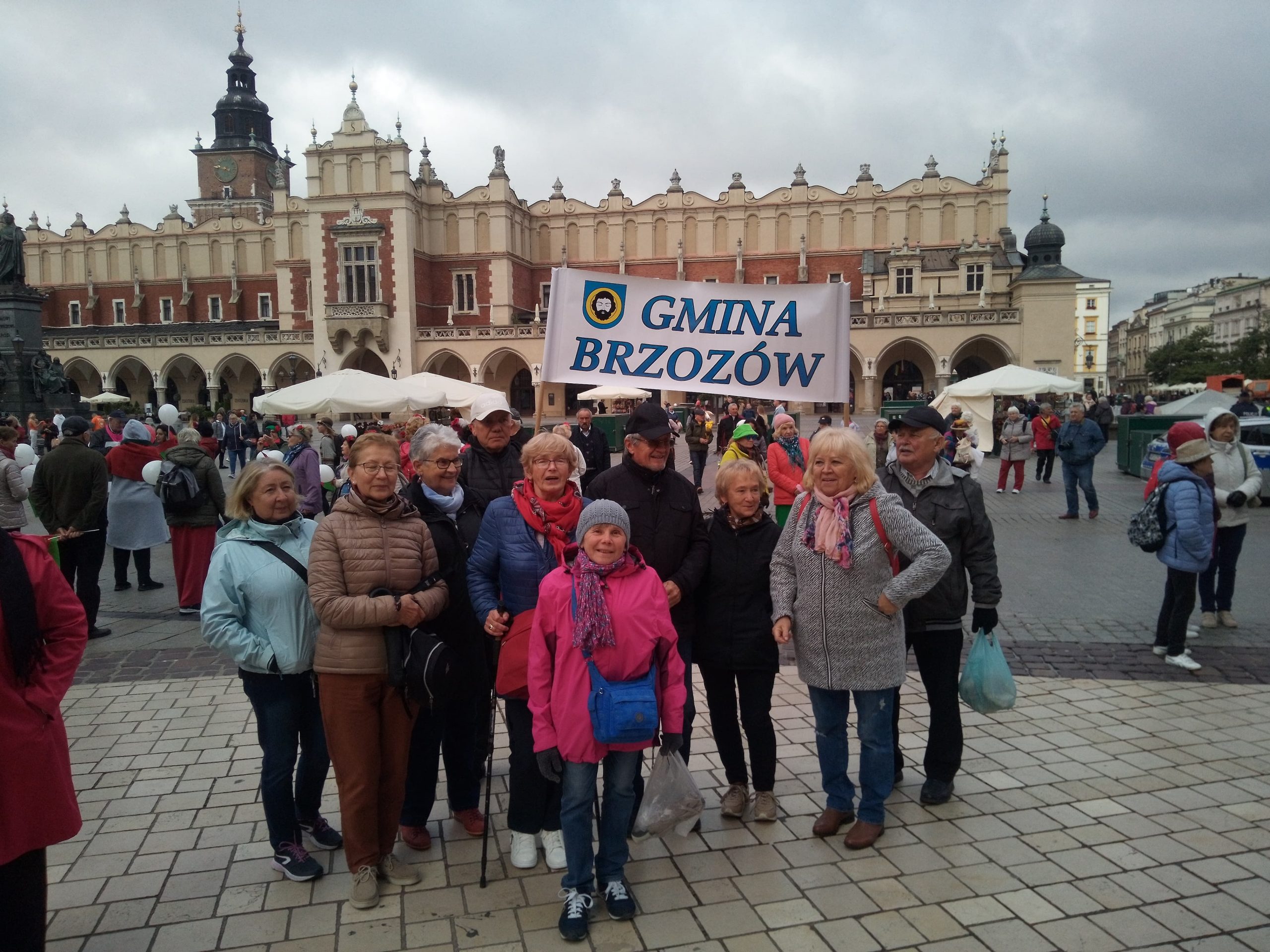 Seniorzy z Gminy Brzozów na Międzynarodowych Senioraliach w Krakowie!