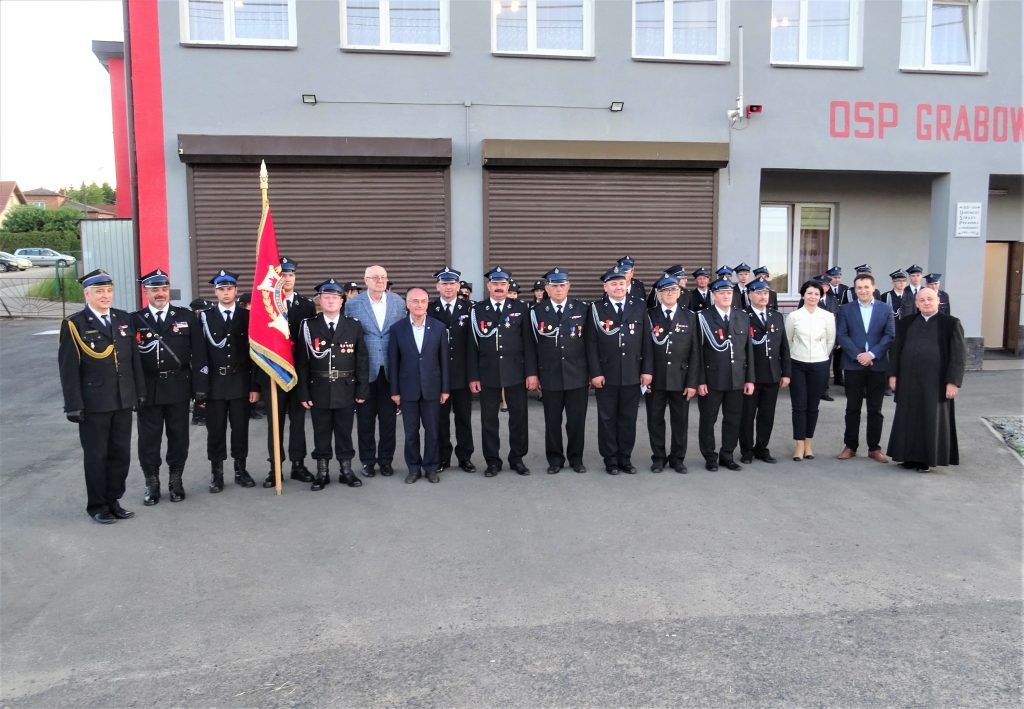 Uroczystości Ochotniczej Straży Pożarnej w Grabownicy Starzeńskiej
