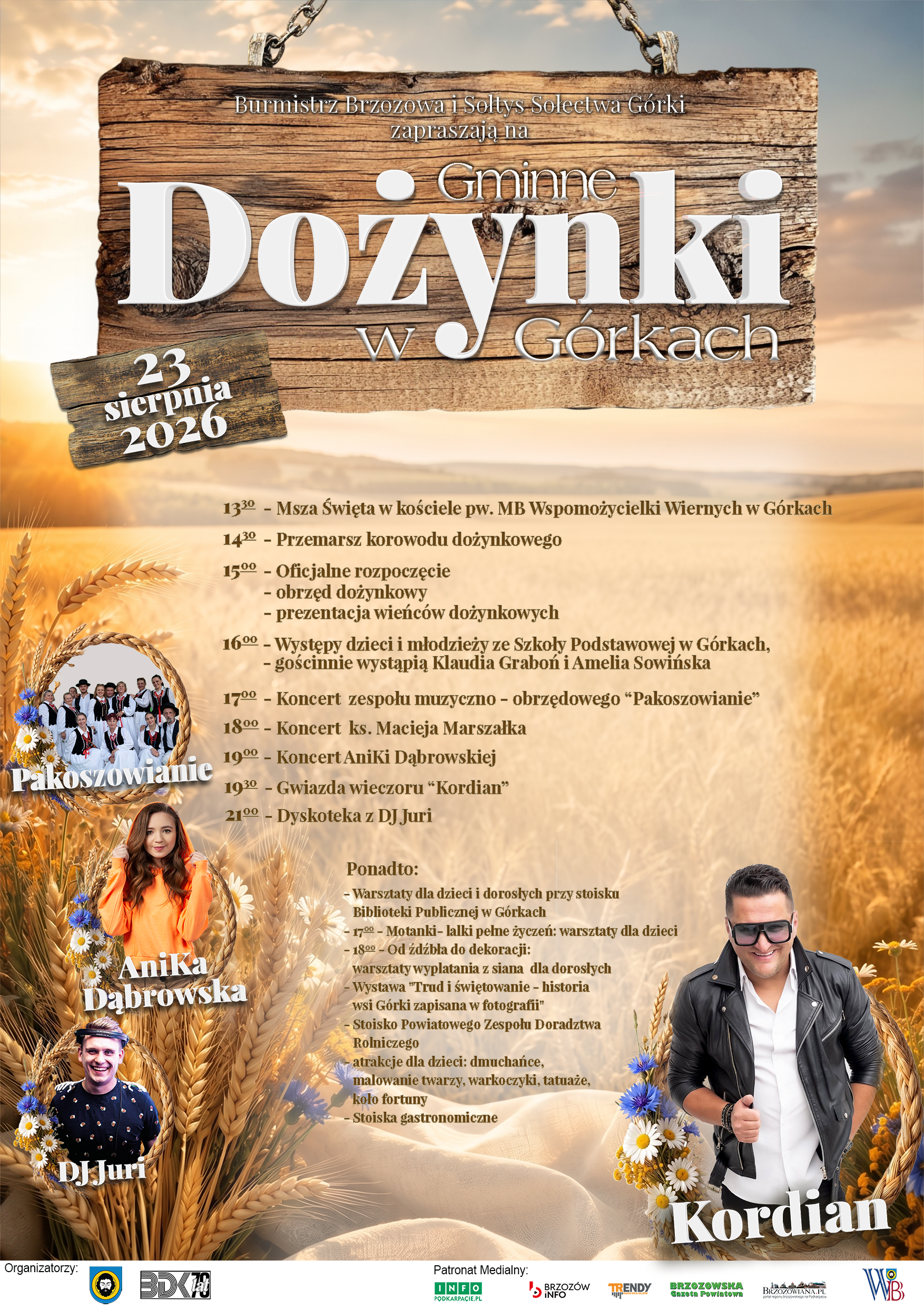 Gminne Dożynki w Górkach 