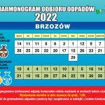 Harmonogram odbioru odpadów 2022 - Brzozów