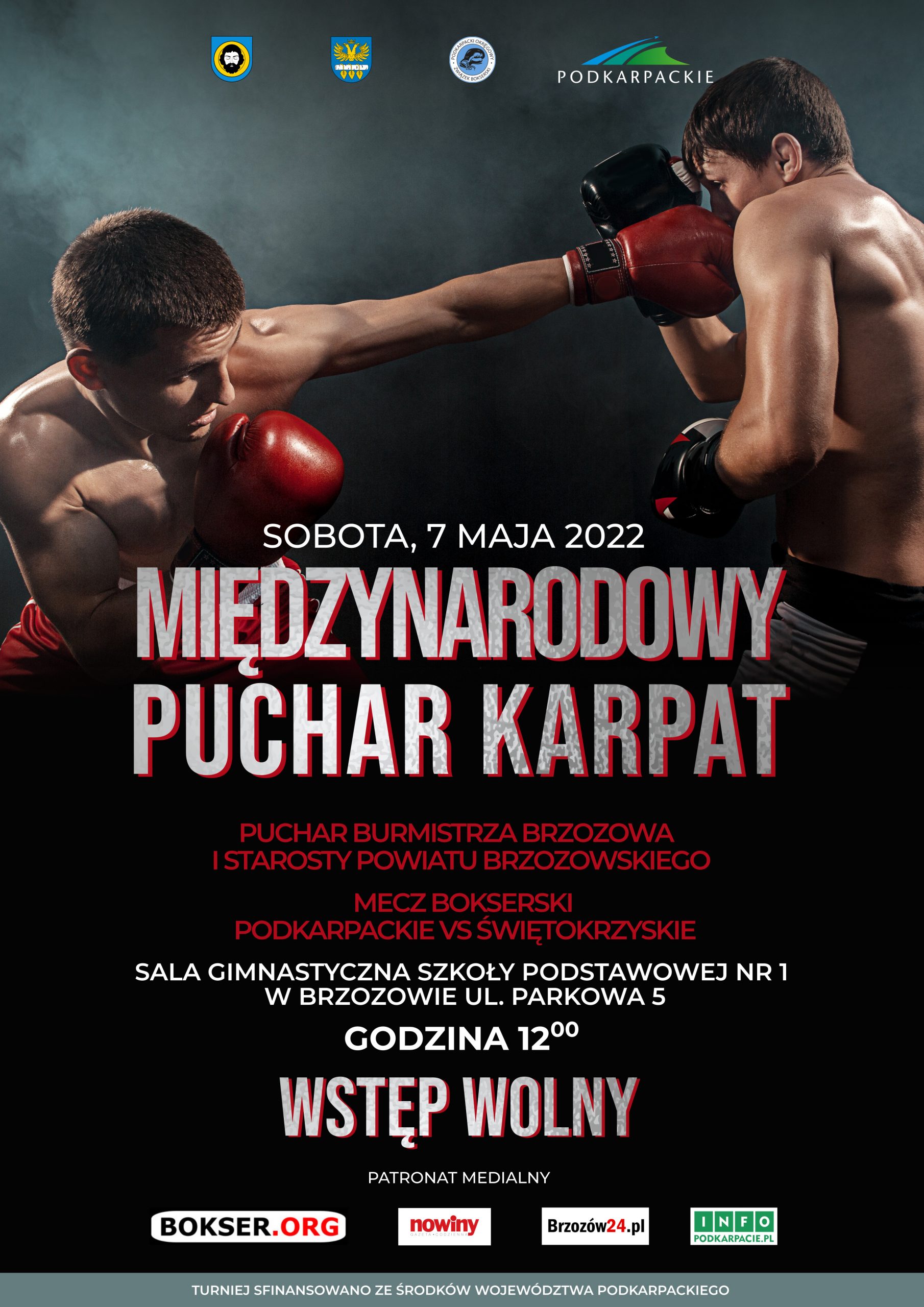 plakat Międzynarodowy Puchar Karpat